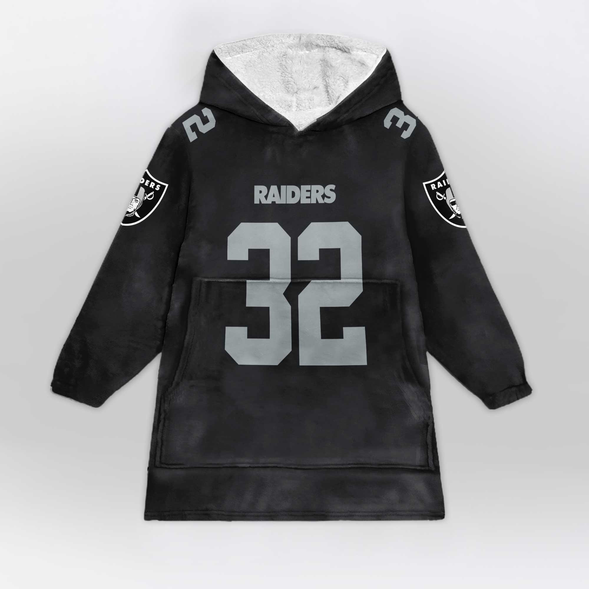 Adult M.A 32 Las Vegas Football Unisex Blanket Hoodie