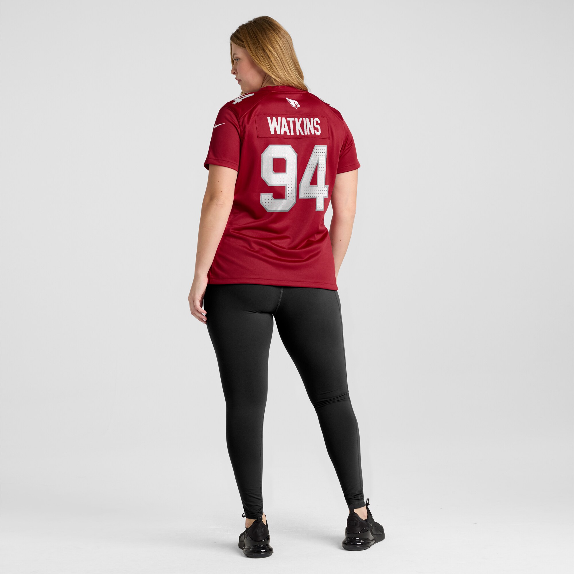 Carlos Watkins Arizona Cardinals Women's Game Player Jersey - Cardinal