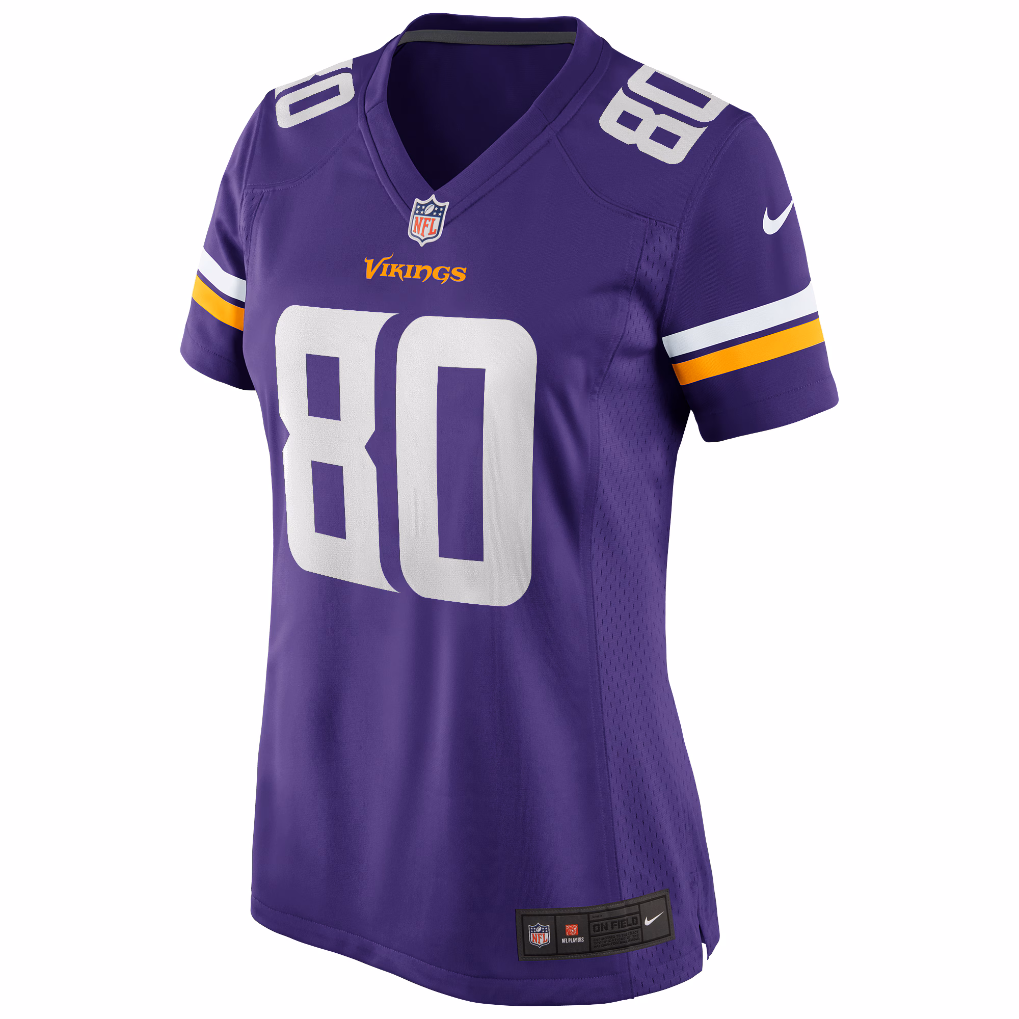 Cris Carter Minnesota Vikings Women's Game Retired Player Jersey - Purple