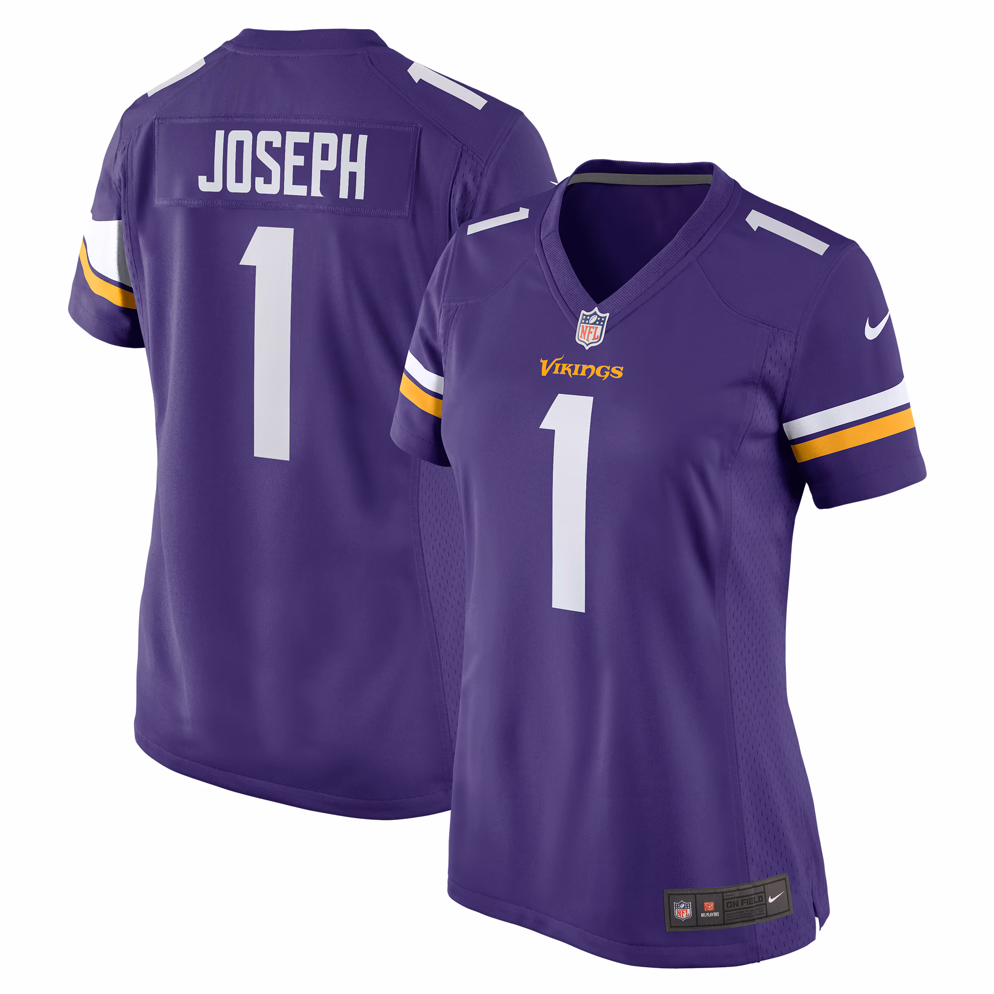 Greg Joseph Minnesota Vikings Women's Game Jersey - Purple