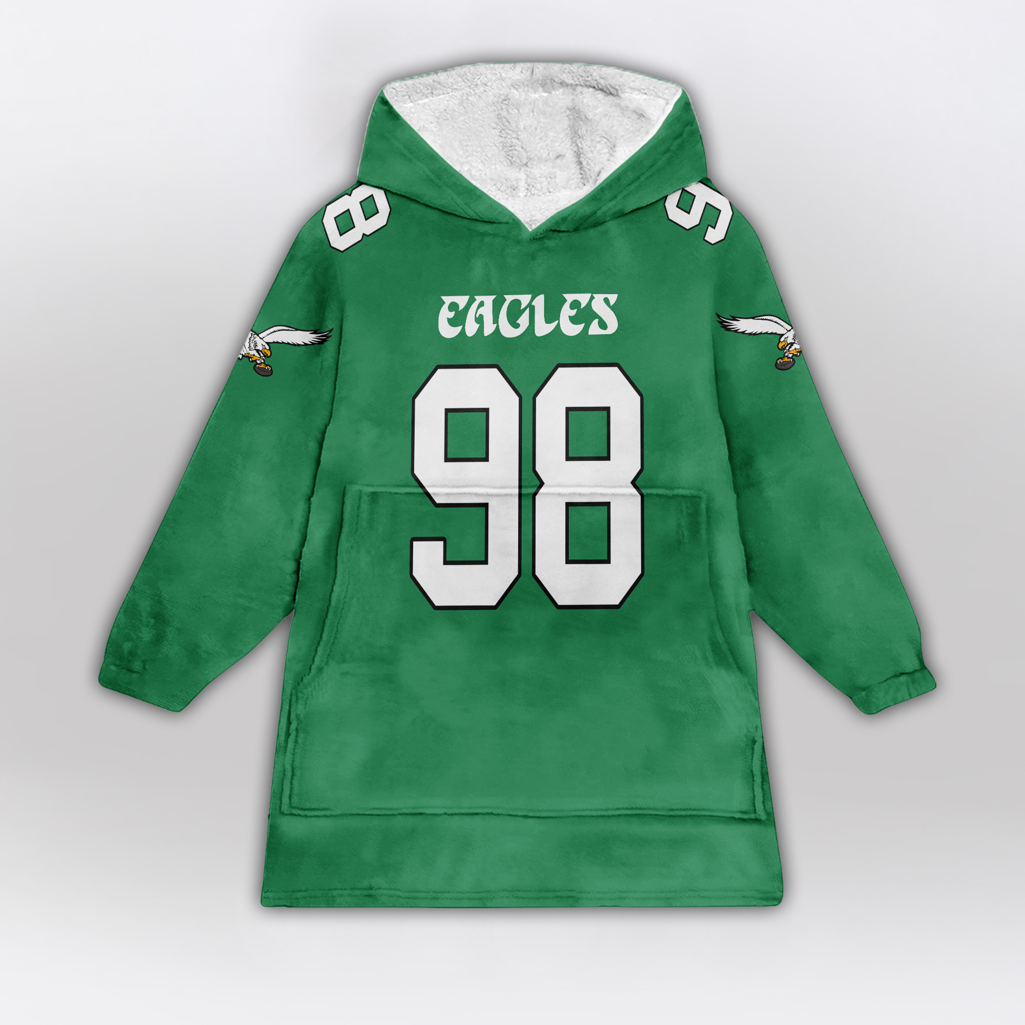 Adult J.C 98 Philadelphia Football Unisex Blanket Hoodie