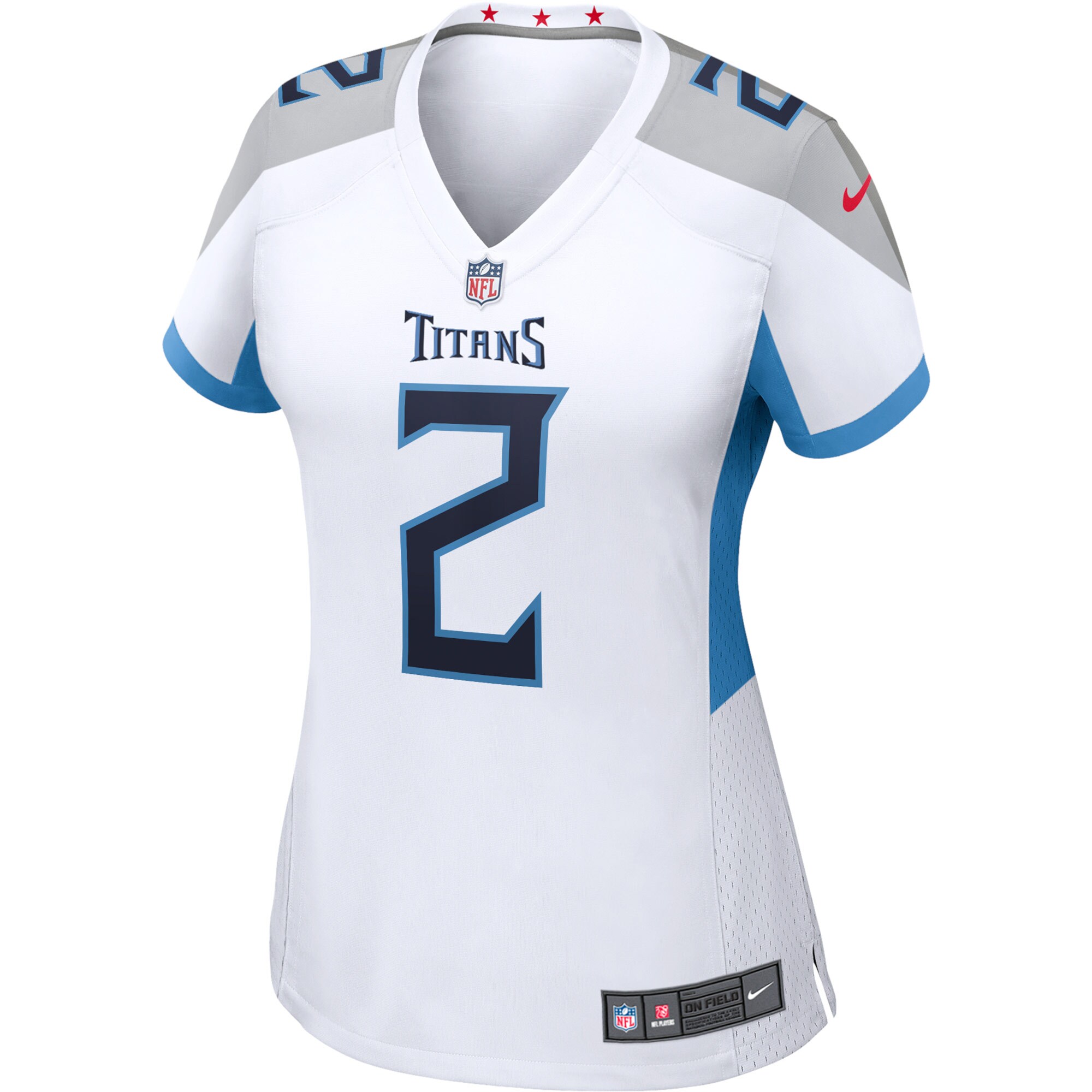 Julio Jones Tennessee Titans  Women's Game Jersey - White