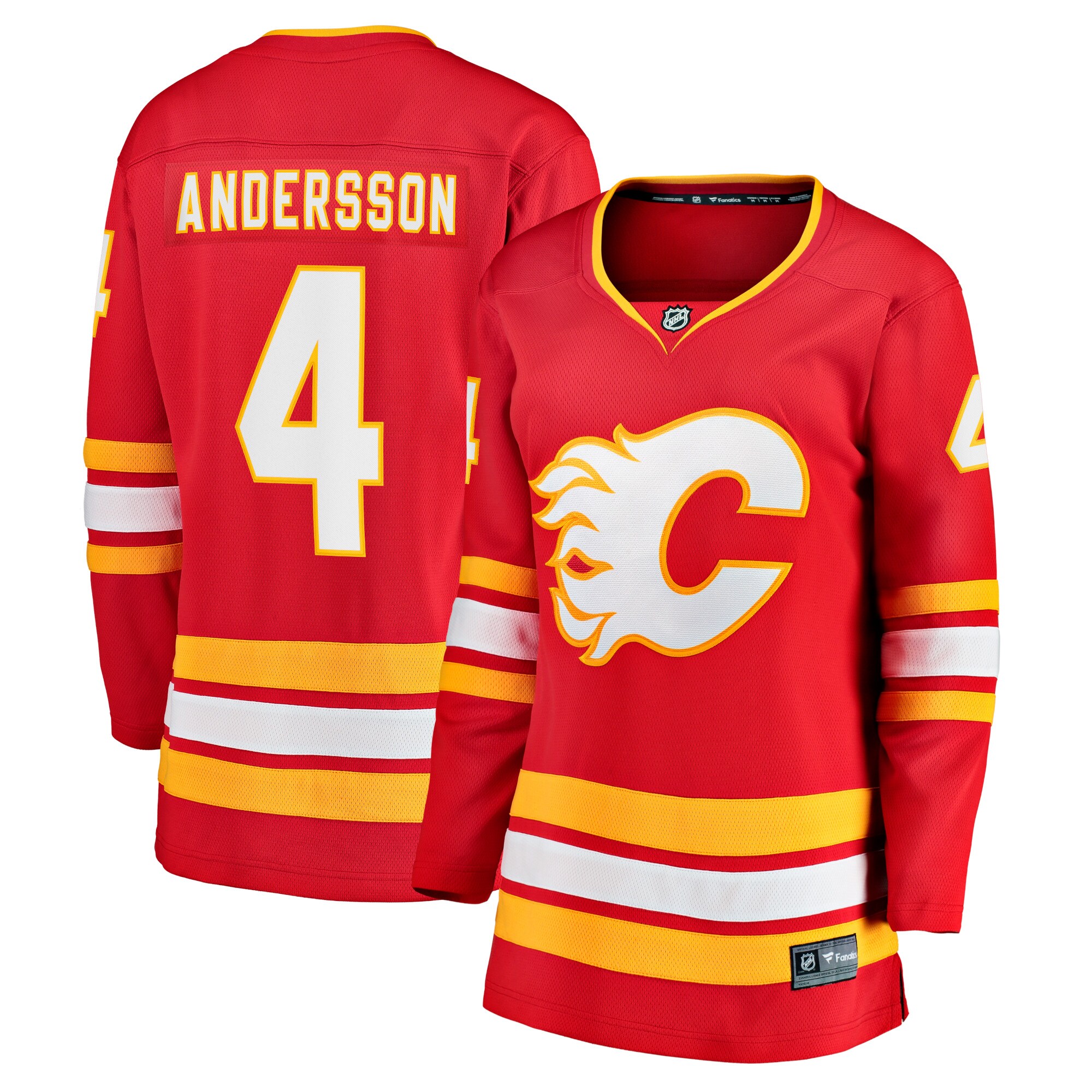 Rasmus Andersson Calgary Flames Women's Home Team Breakaway Player Jersey - Red