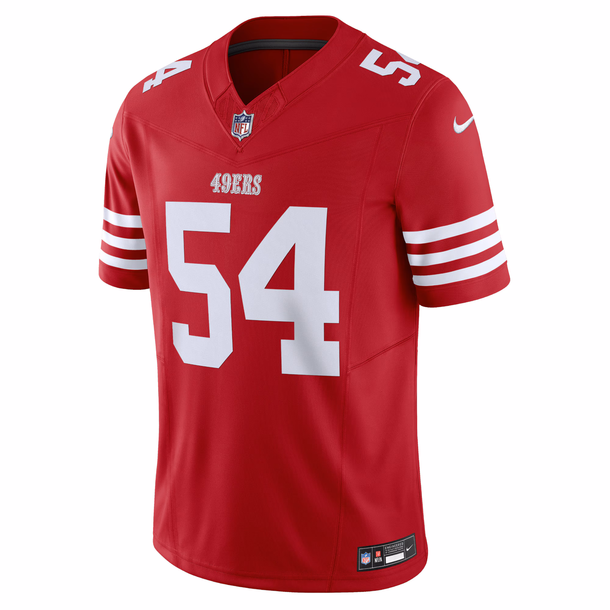 Fred Warner San Francisco 49ers Vapor F.U.S.E. Limited Jersey - Scarlet