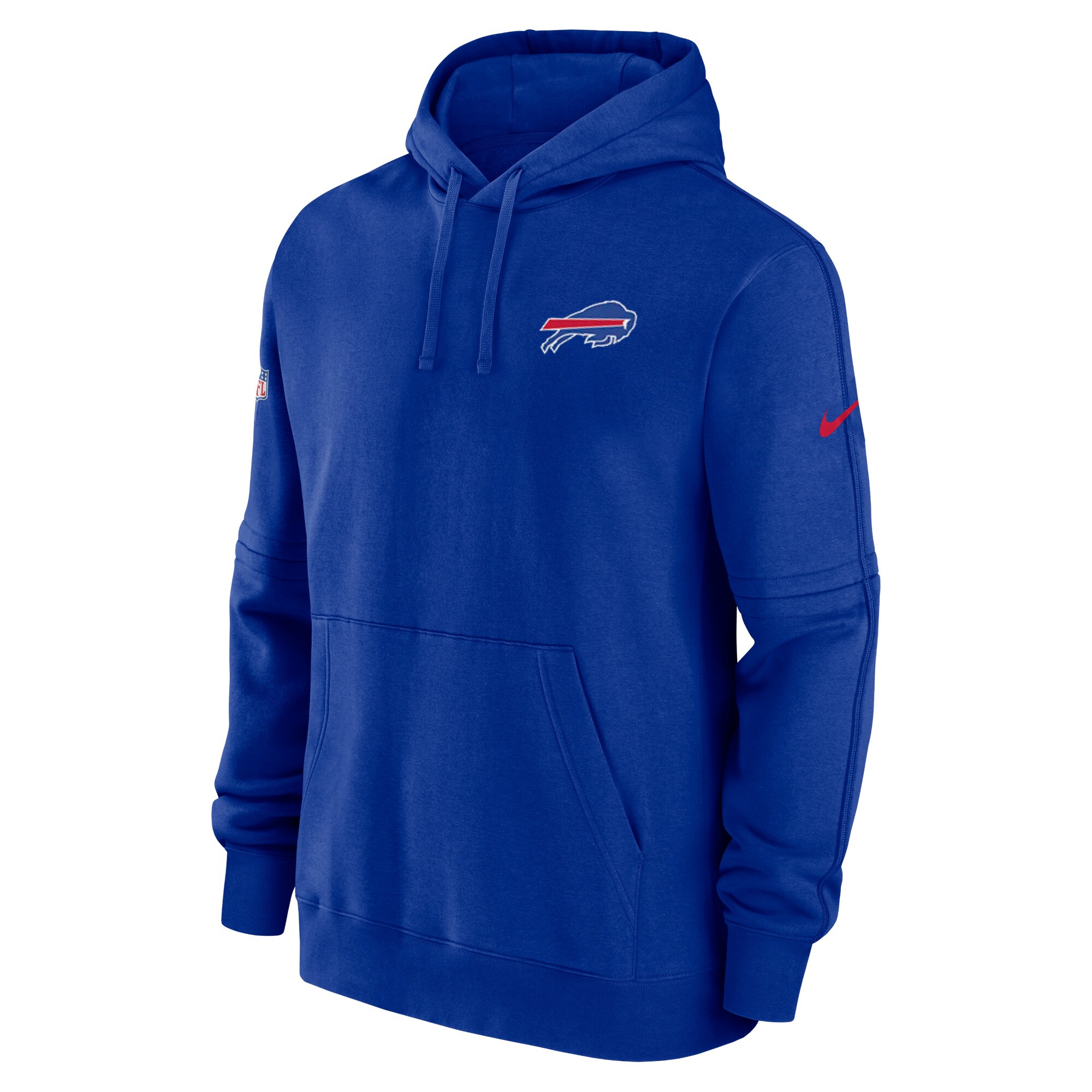 Buffalo Bills Sideline Club Fleece Pullover Hoodie - Royal