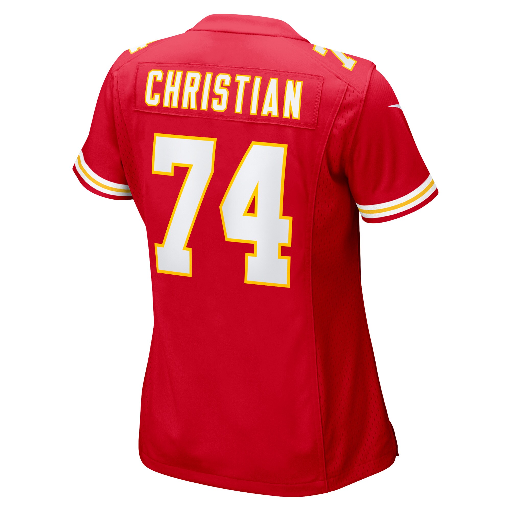 Geron Christian Kansas City Chiefs  Women's Game Player Jersey - Red