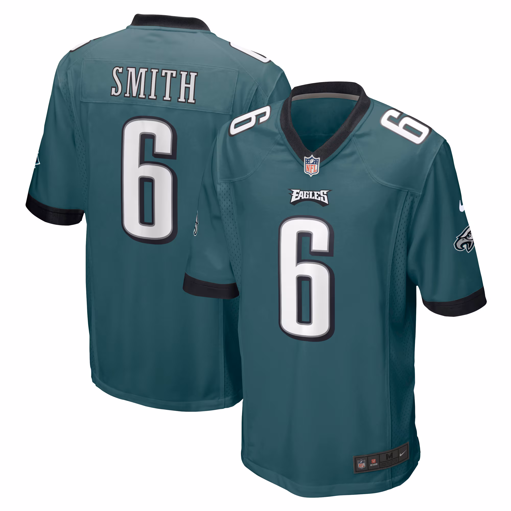 DeVonta Smith Philadelphia Eagles Player Game Jersey - Midnight Green