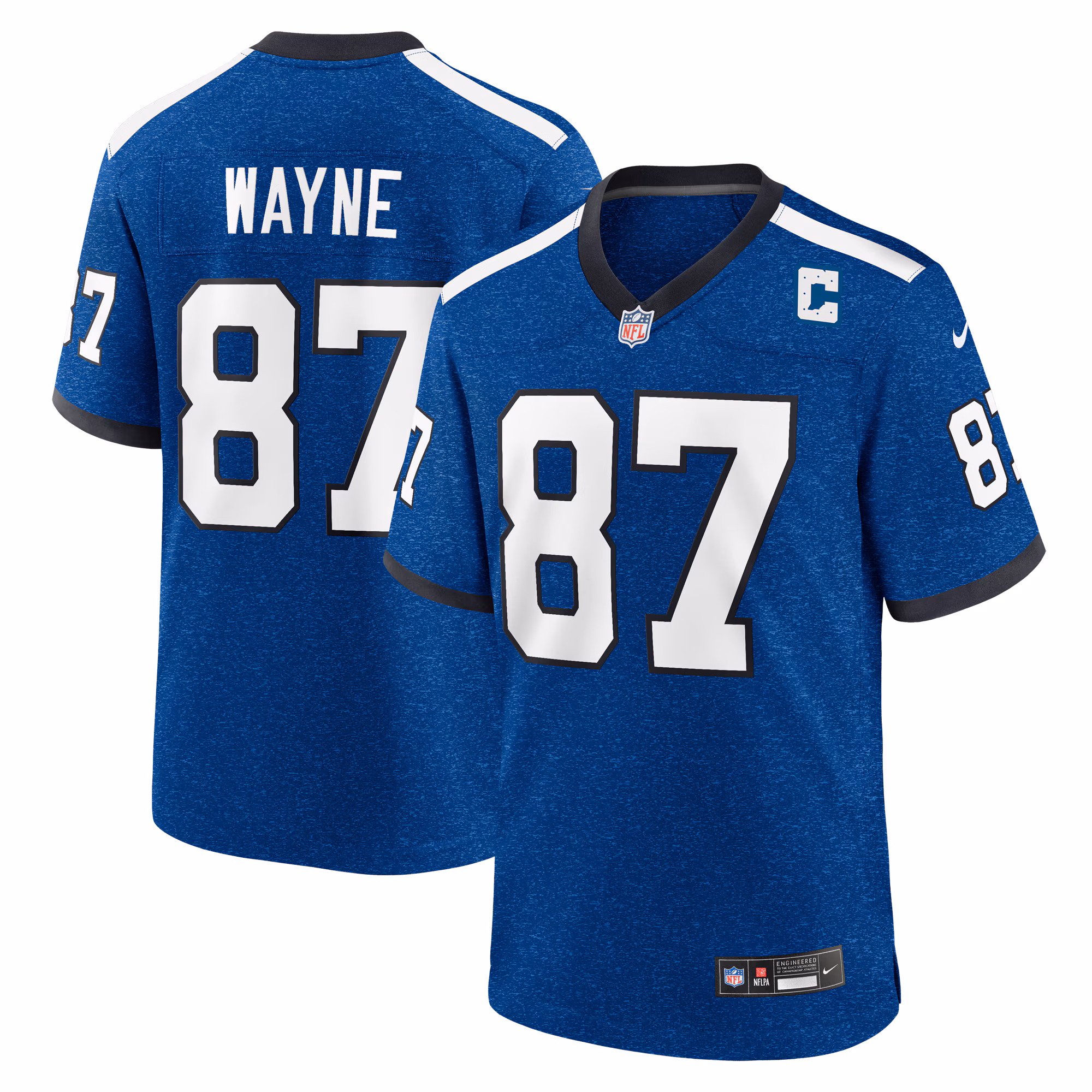 Reggie Wayne Indianapolis Colts Retired Player Game Jersey - Royal