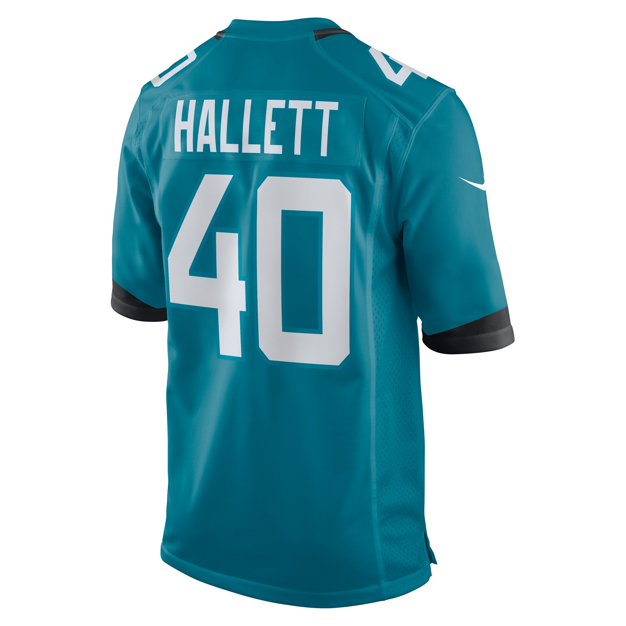 Erick Hallett Jacksonville Jaguars  Game Jersey -  Teal