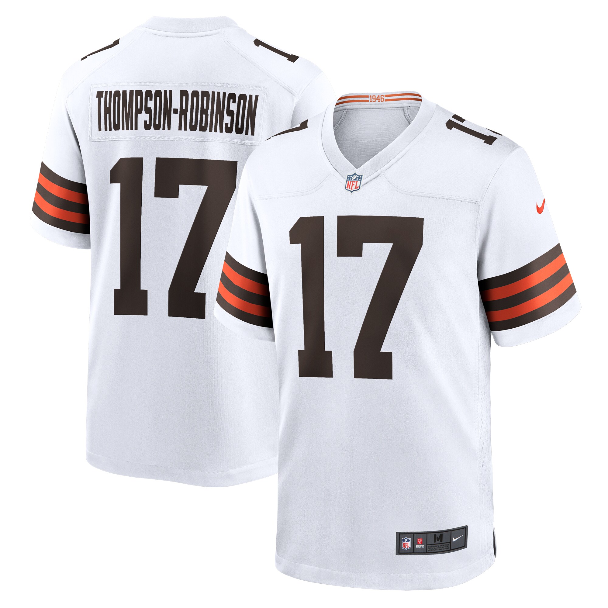 Dorian Thompson-Robinson Cleveland Browns  Game Jersey -  White