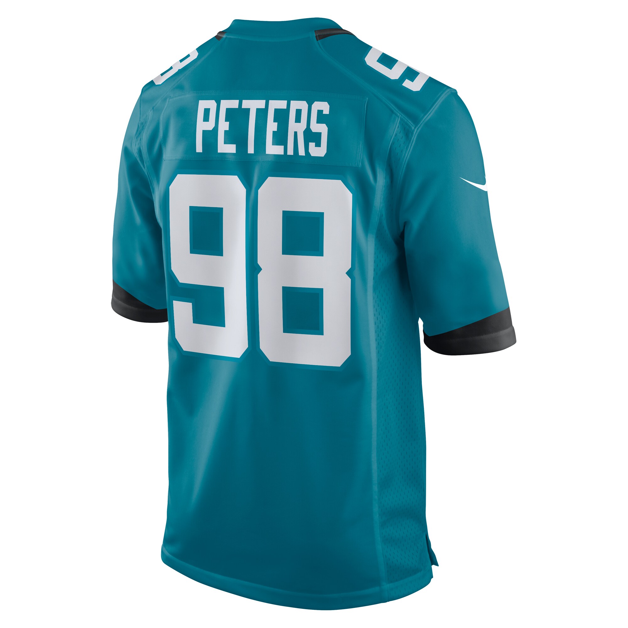 Corey Peters Jacksonville Jaguars  Home Game Player Jersey - Teal