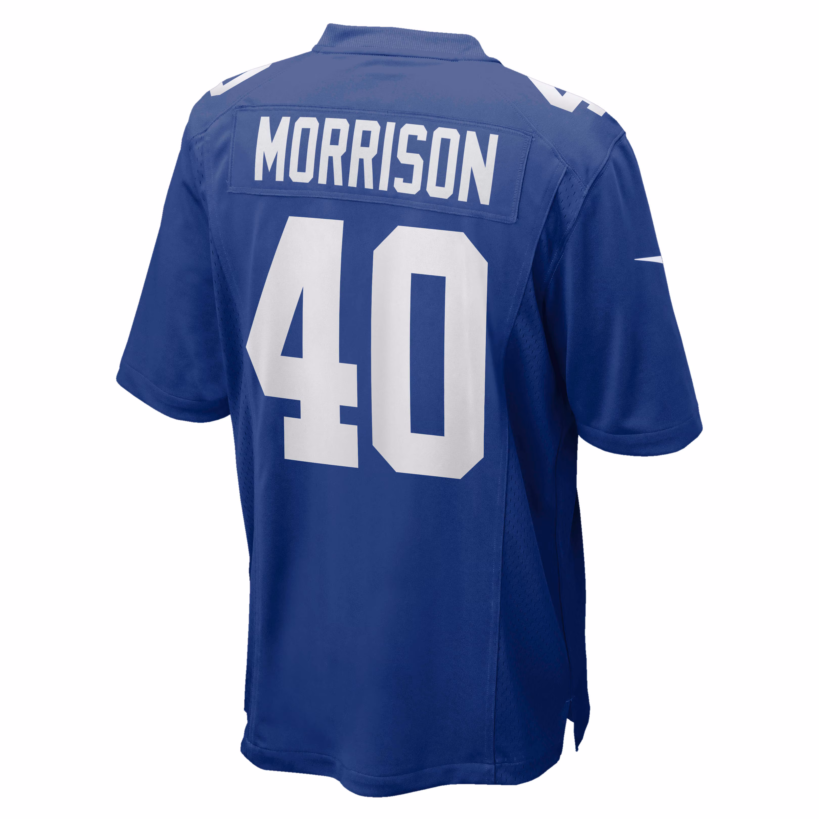 Joe Morrison New York Giants Retired Player Jersey - Royal