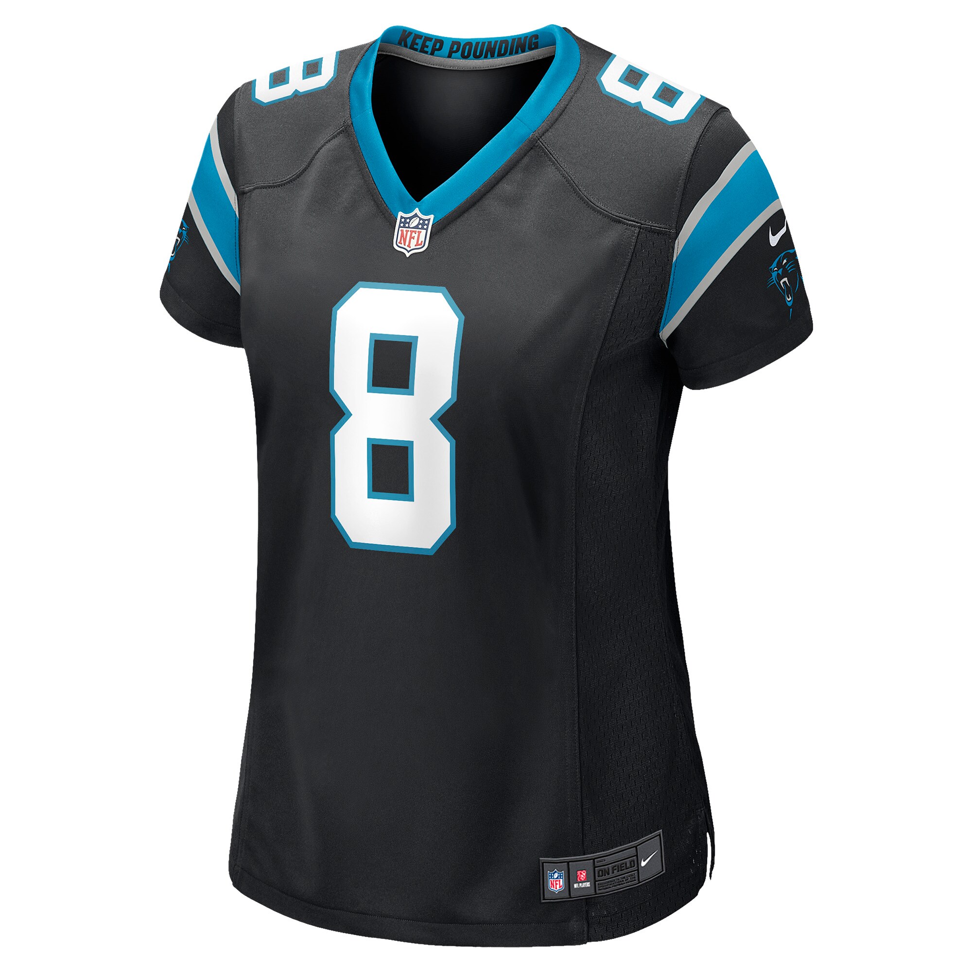 Jaycee Horn Carolina Panthers  Women's Game Player Alternate Jersey - Black