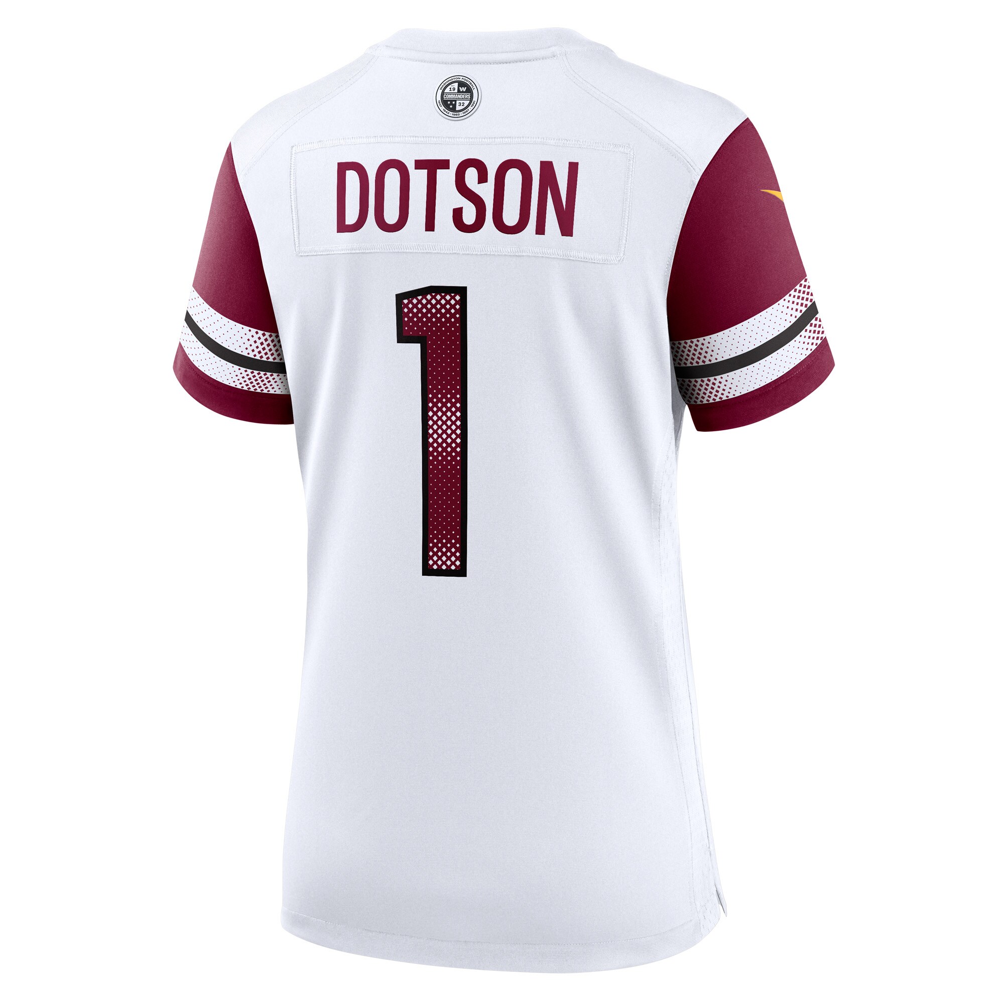 Jahan Dotson Washington Commanders  Women's Game Player Jersey - White