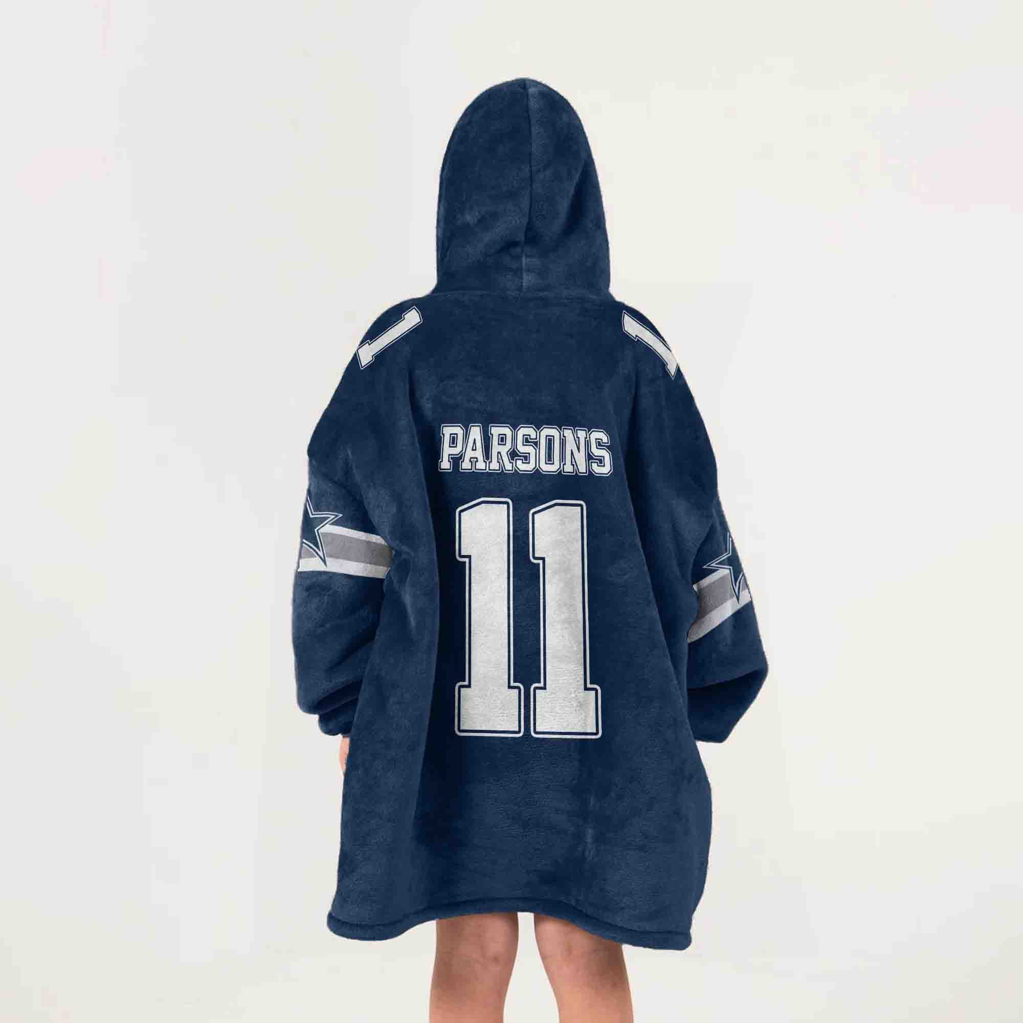 Adult M.P 11 Dallas Football Unisex Blanket Hoodie