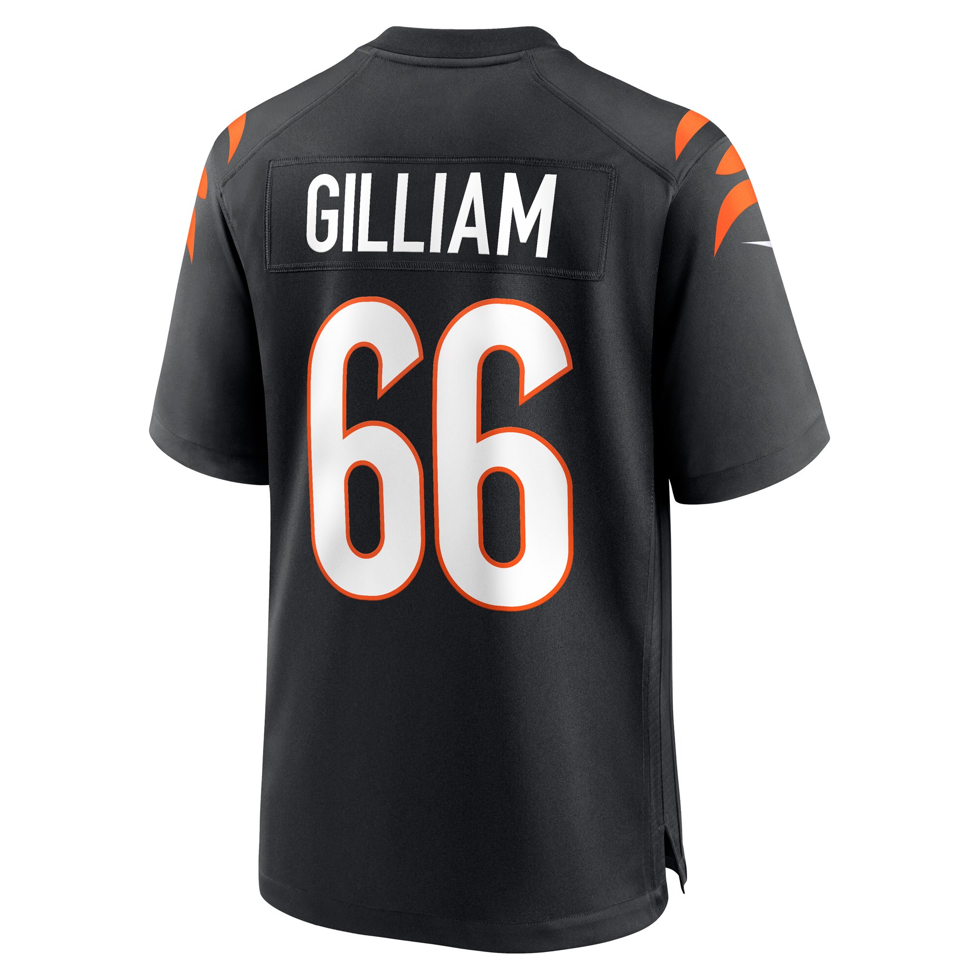 Nate Gilliam Cincinnati Bengals Game Player Jersey - Black