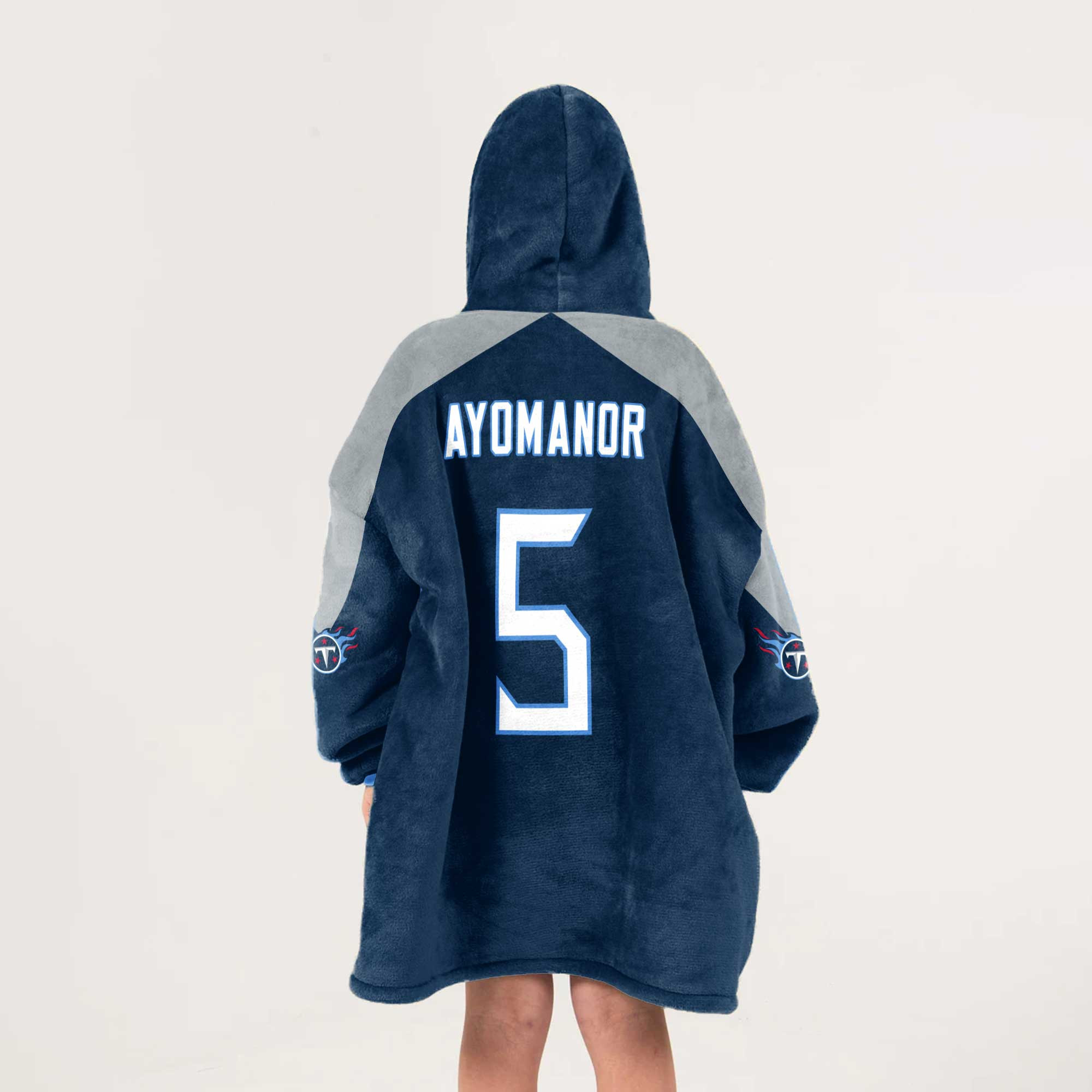 Kid E.A 5 Tennessee Football Unisex Blanket Hoodie