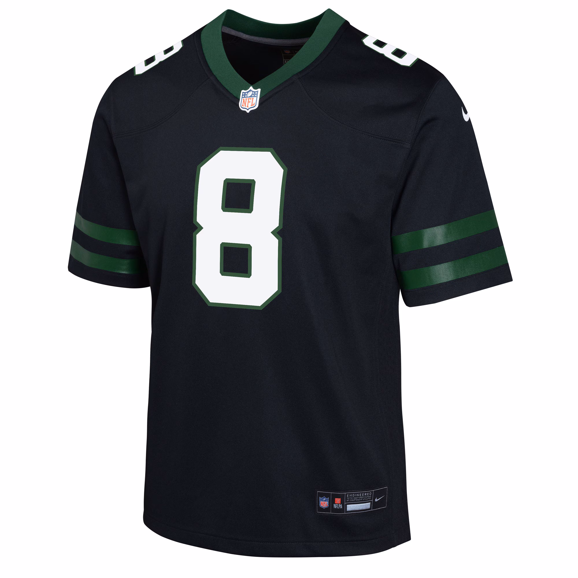 Aaron Rodgers New York Jets Youth Alternate Game Jersey - Legacy Black