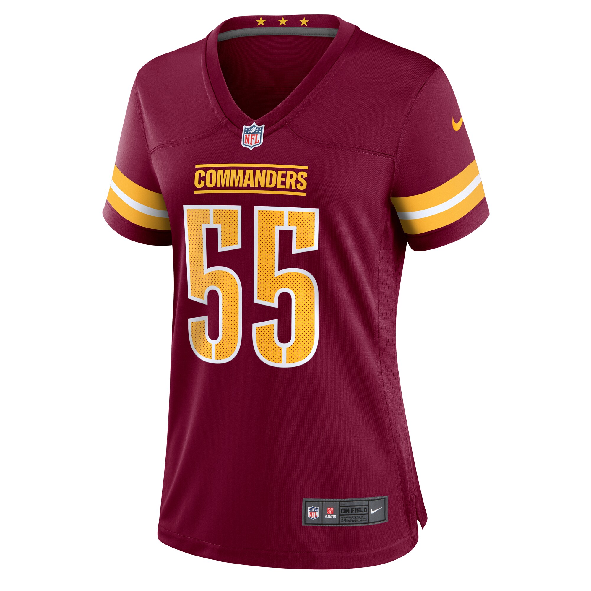 K.J. Henry Washington Commanders  Women's Team Game Jersey - Burgundy