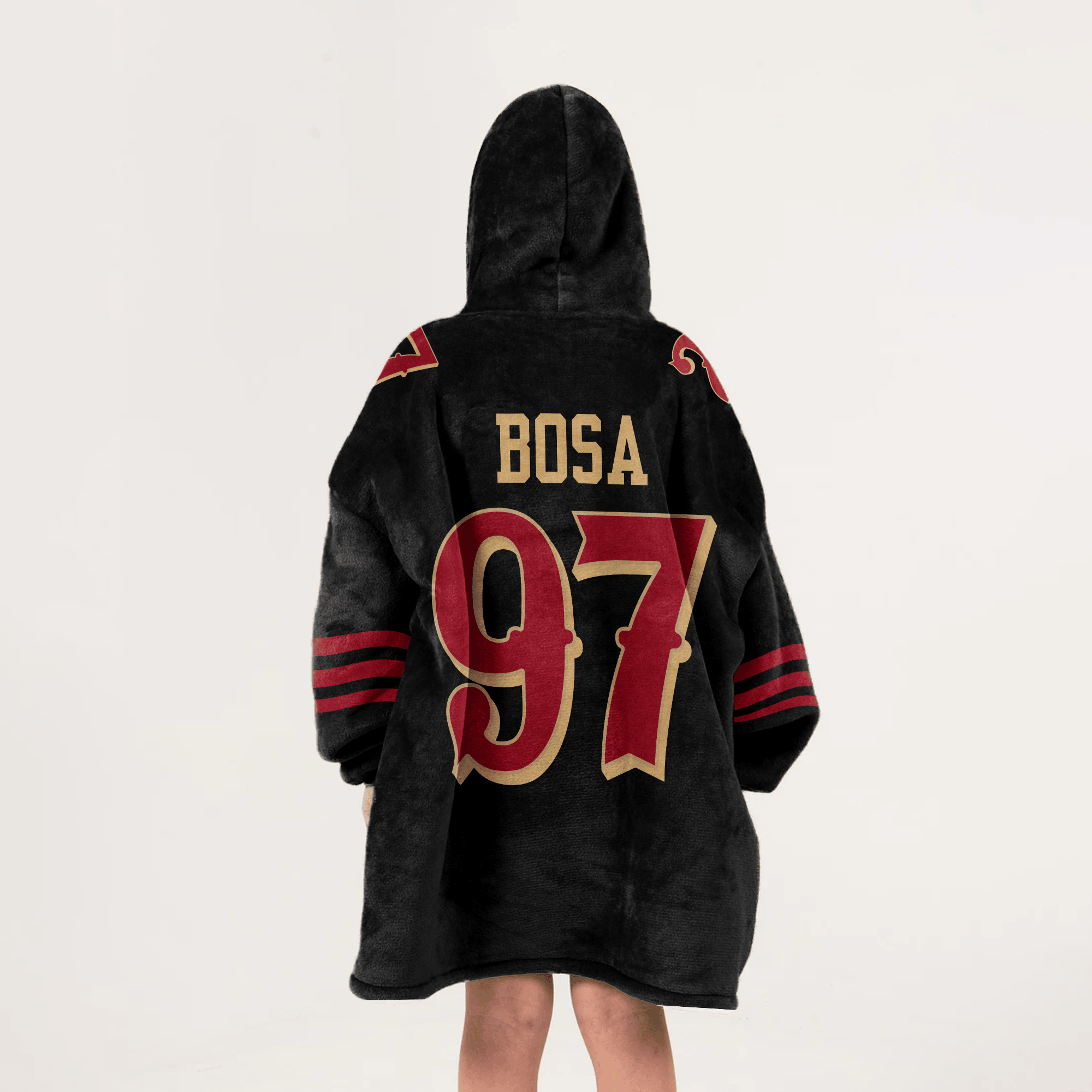 Kid N.B 97 San Francisco 49ers Football Unisex Blanket Hoodie