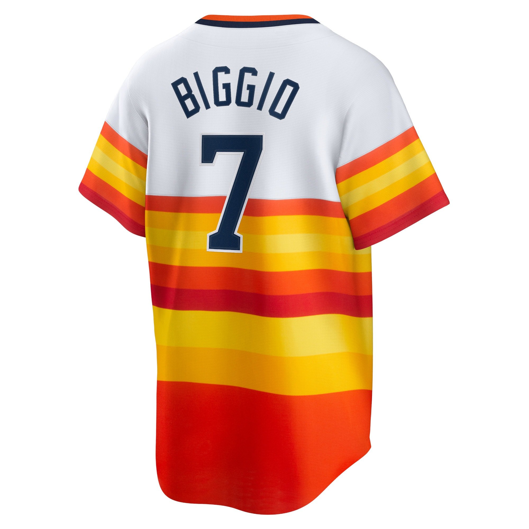 Men's Houston Astros Craig Biggio  White Home Cooperstown Collection Player Jersey