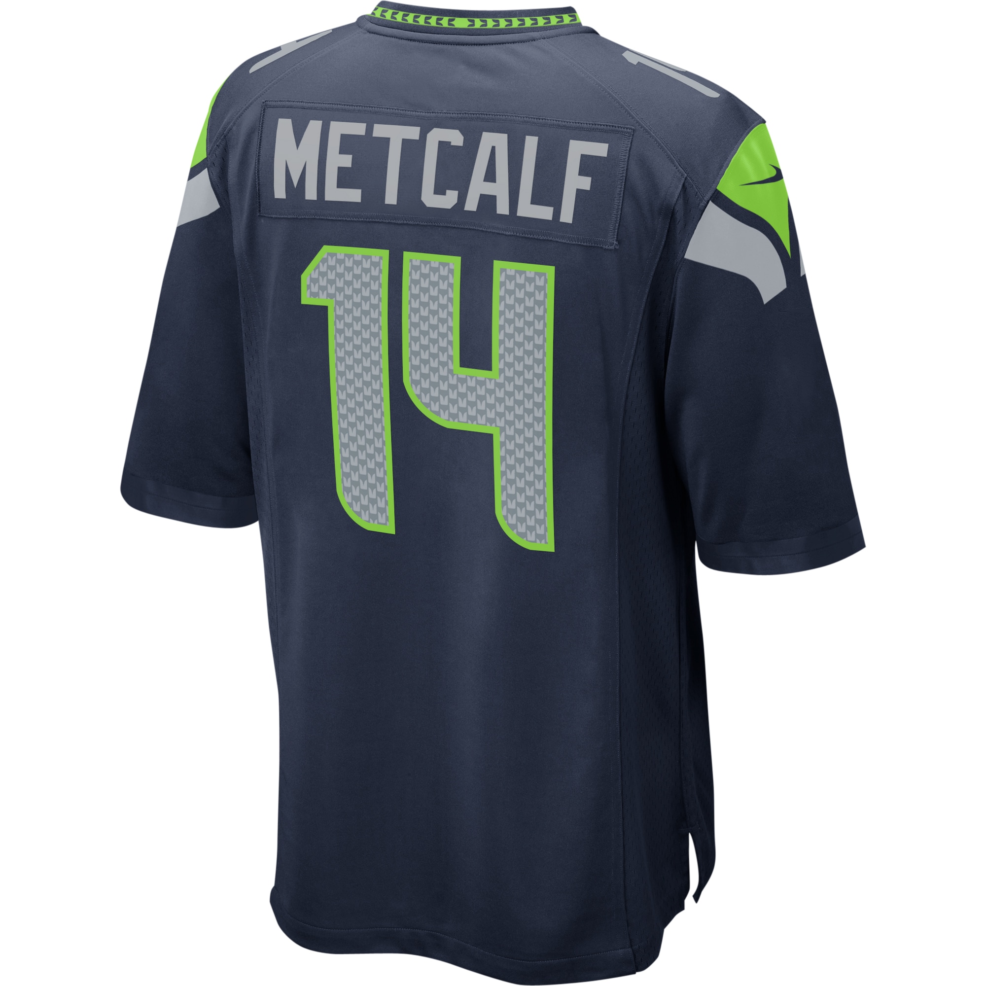 DK Metcalf Seattle Seahawks  Game Player Jersey - College Navy