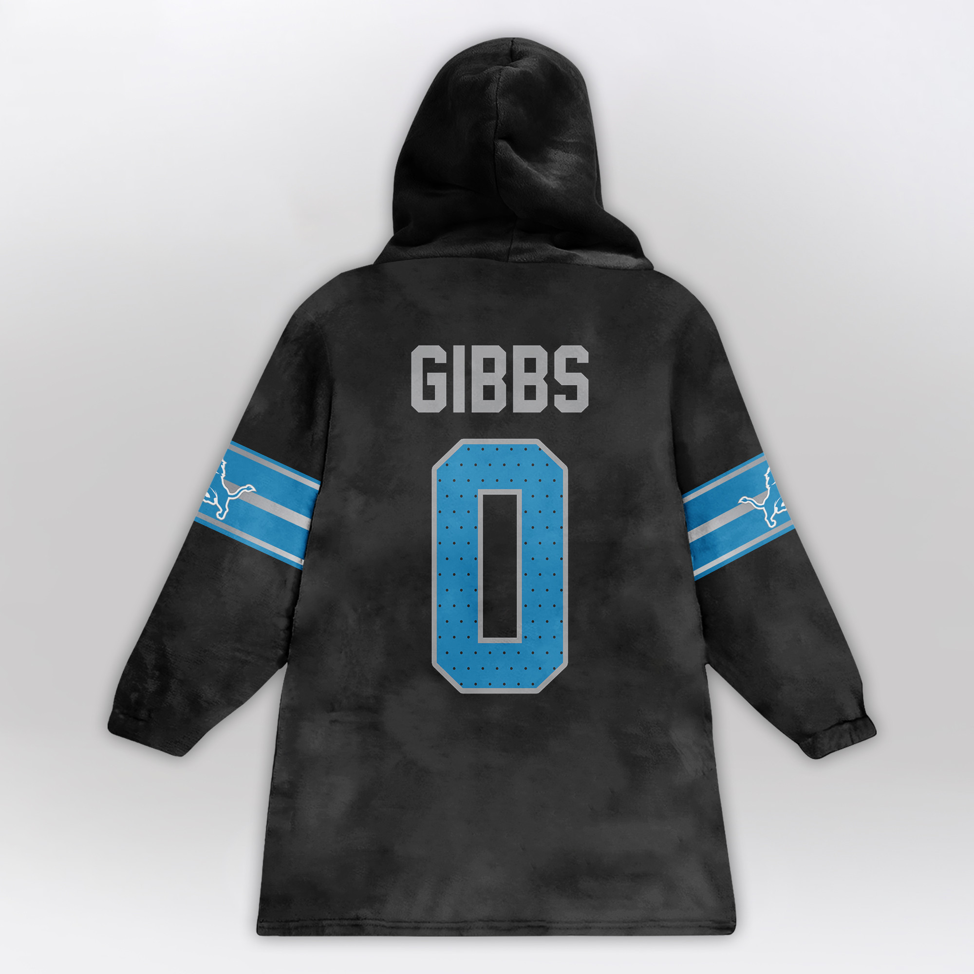 Kid 0 Detroit Football Unisex Blanket Hoodie