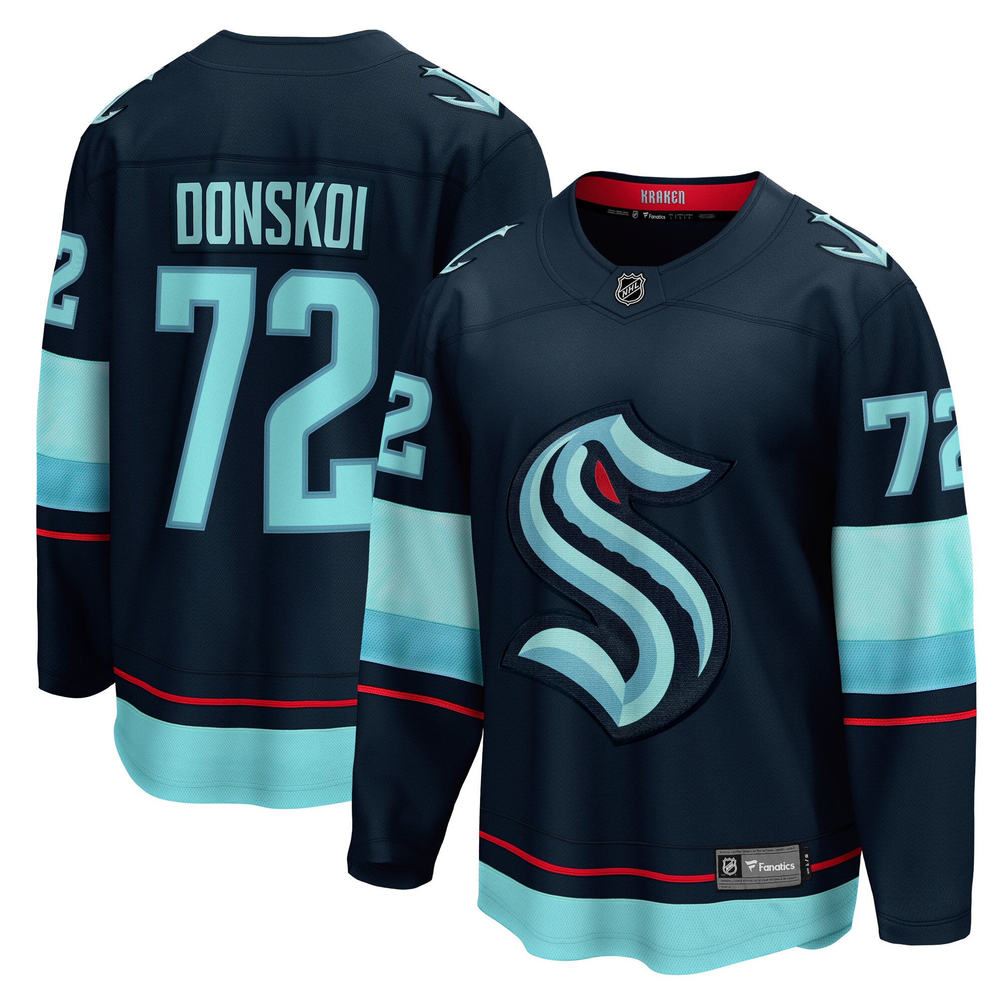 Joonas Donskoi Seattle Kraken Home Breakaway Player Jersey - Deep Sea Blue