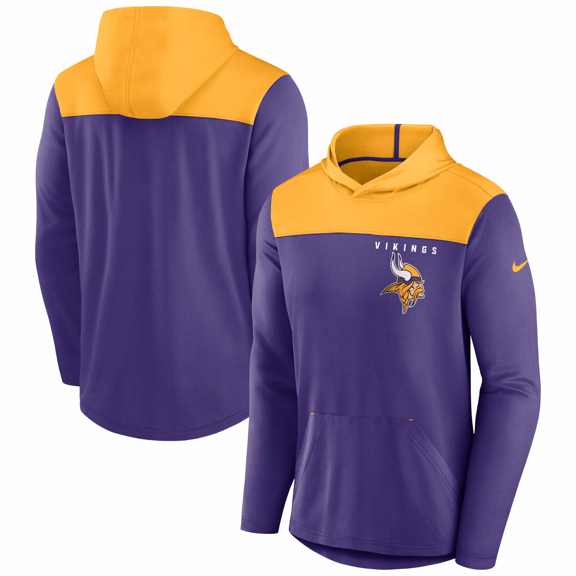 Minnesota Vikings Fan Gear Pullover Hoodie - Purple