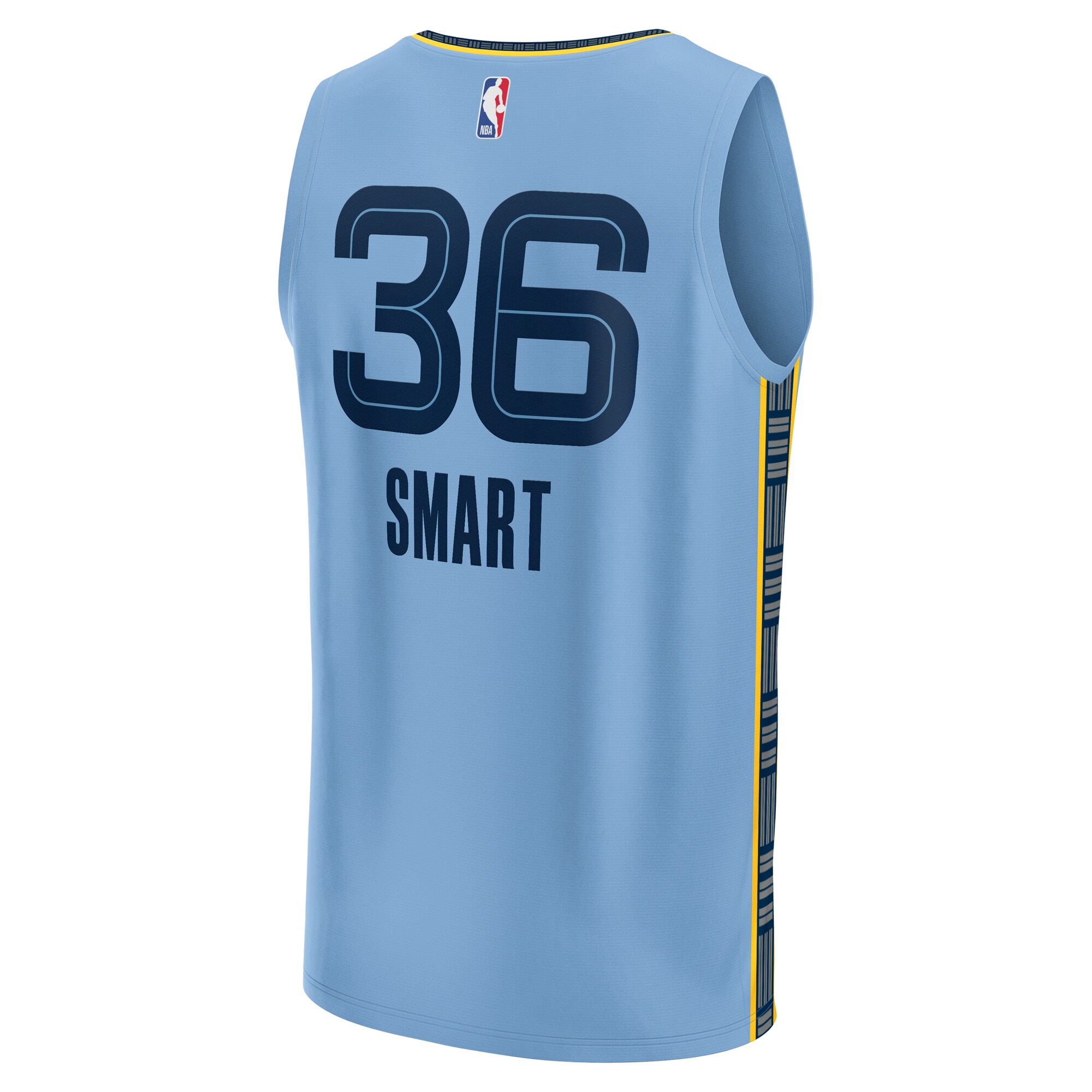 Marcus Smart Memphis Grizzlies  Youth Fast Break Player Jersey - Statement Edition - Light Blue