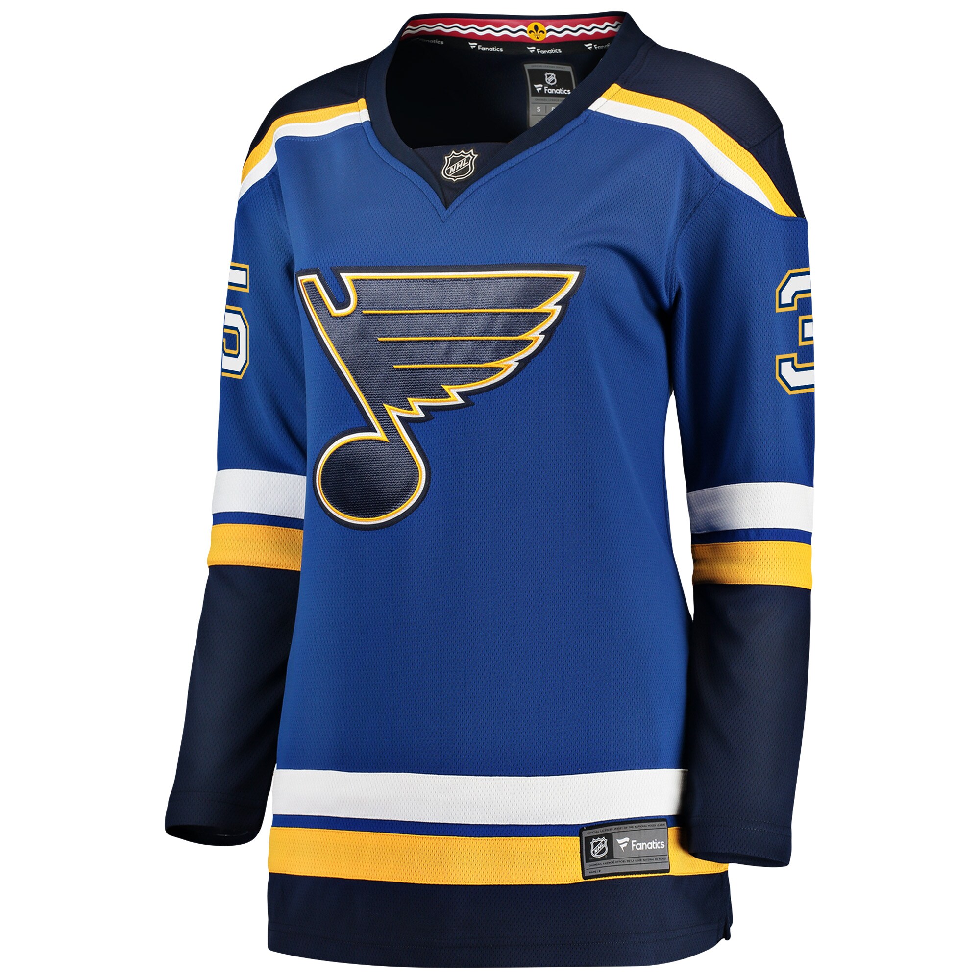 Ville Husso St.Louis Blues Women's Breakaway Player Jersey - Blue