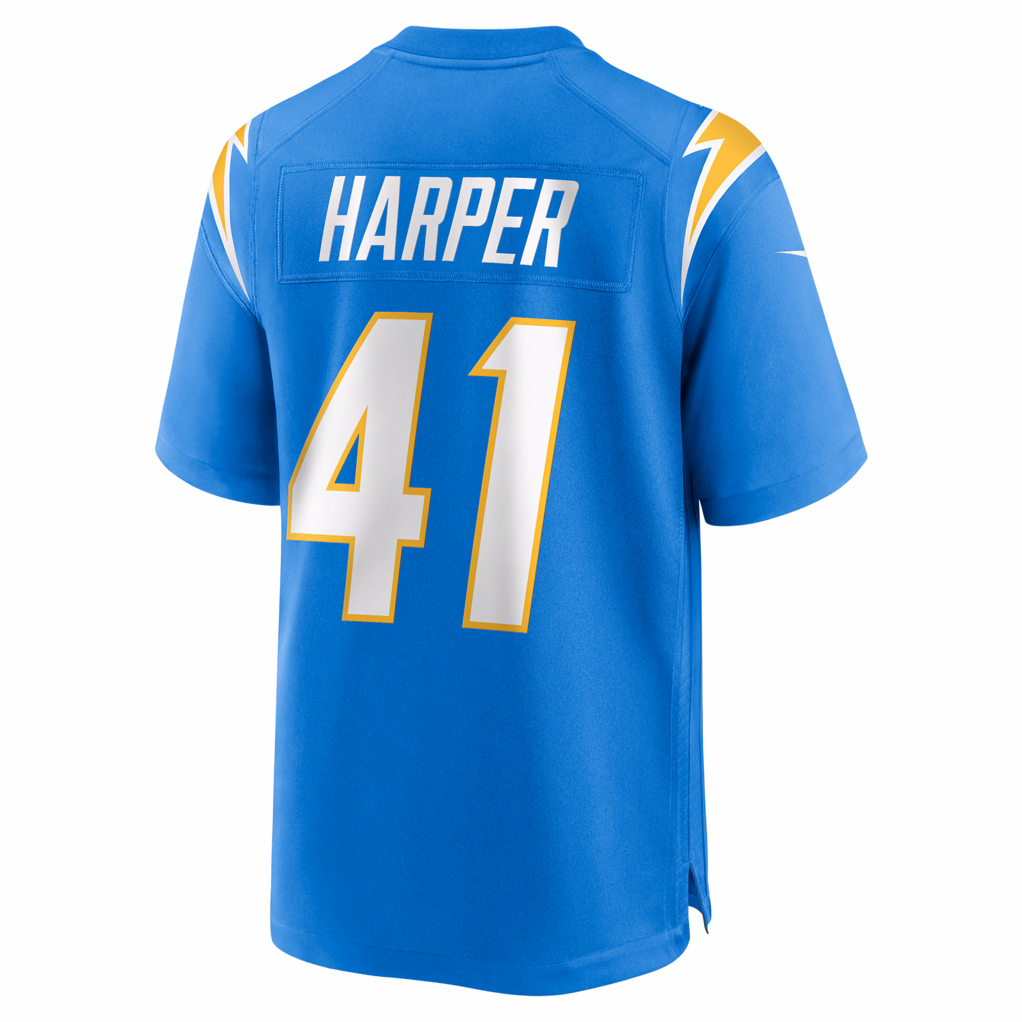 Thomas Harper Los Angeles Chargers Team Game Jersey -  Powder Blue