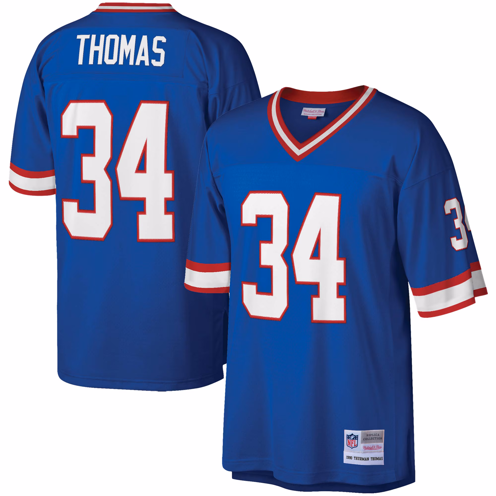 Thurman Thomas Buffalo Bills Legacy Replica Jersey - Royal