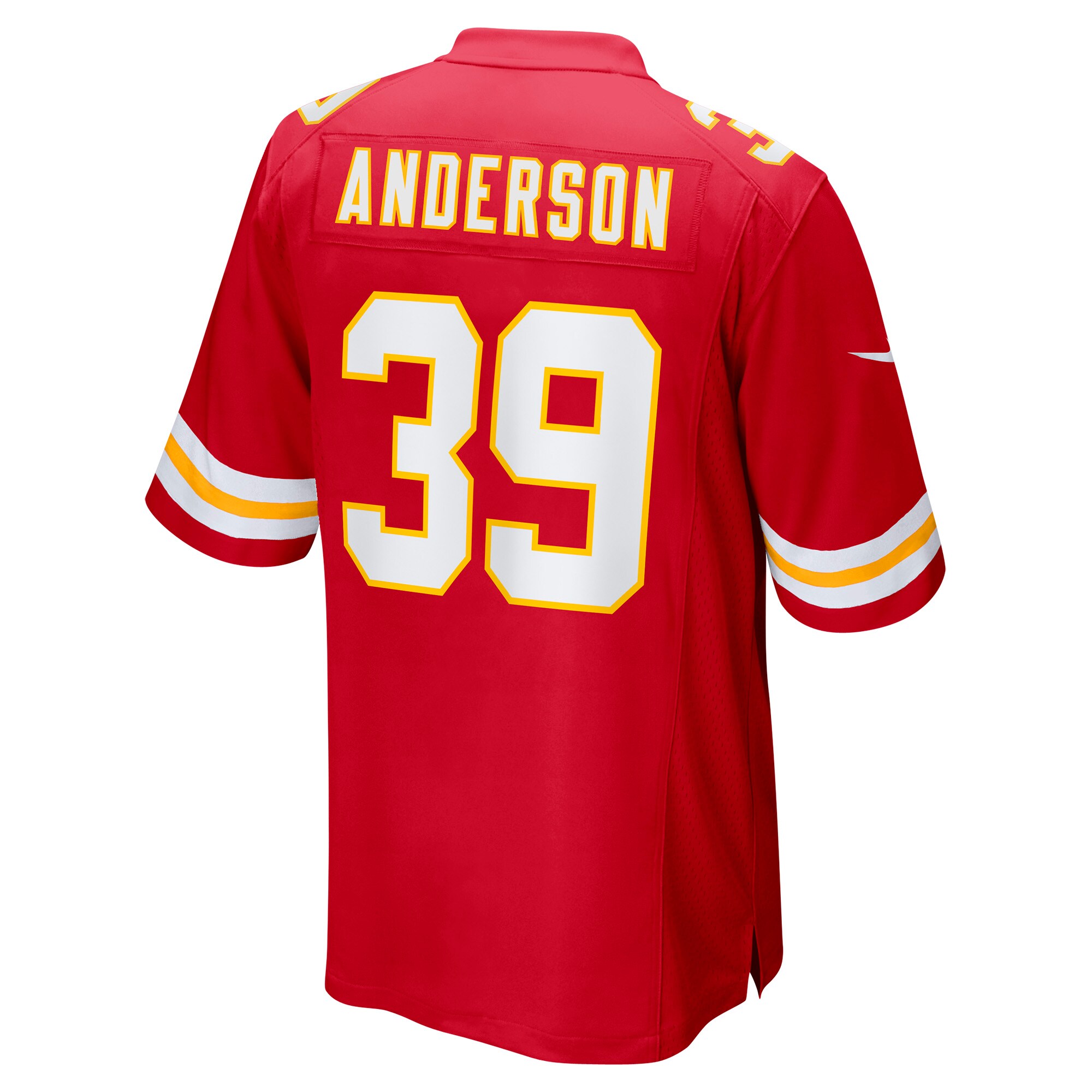 Zayne Anderson Kansas City Chiefs  Player Game Jersey - Red
