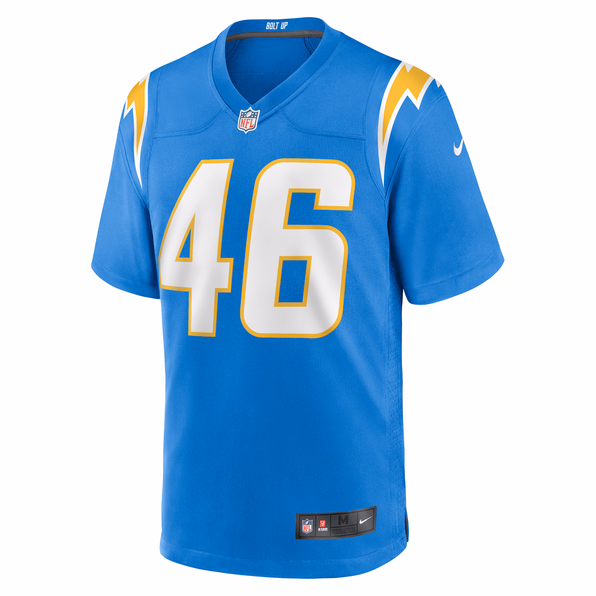 Zander Horvath Los Angeles Chargers  Game Jersey -  Powder Blue
