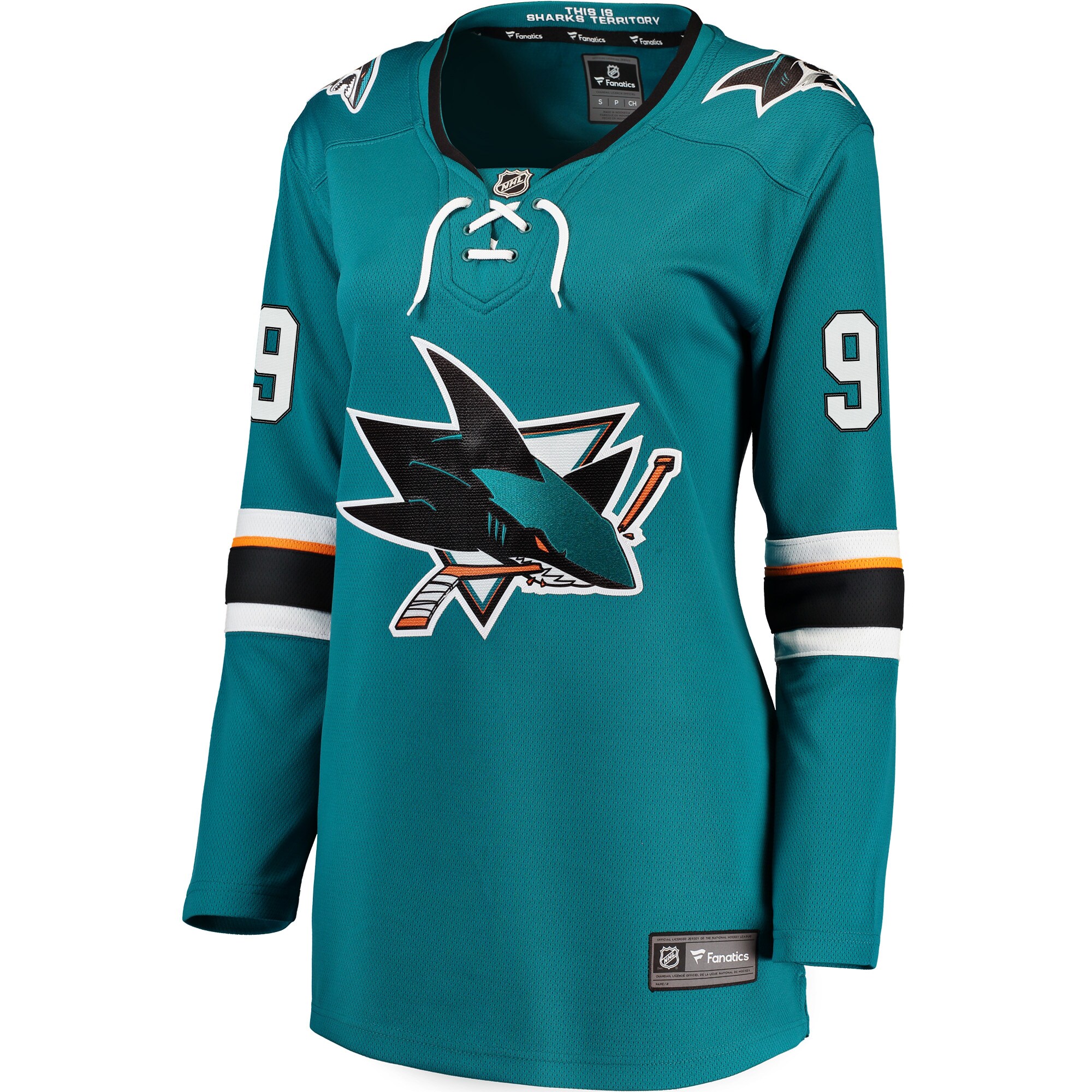 Evander Kane San Jose Sharks Women's Breakaway Jersey - Teal