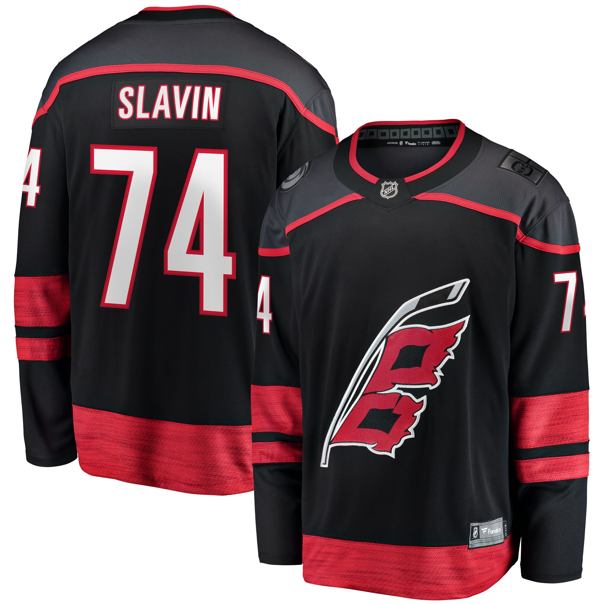 Jaccob Slavin Carolina Hurricanes Home Breakaway Player Jersey - Black