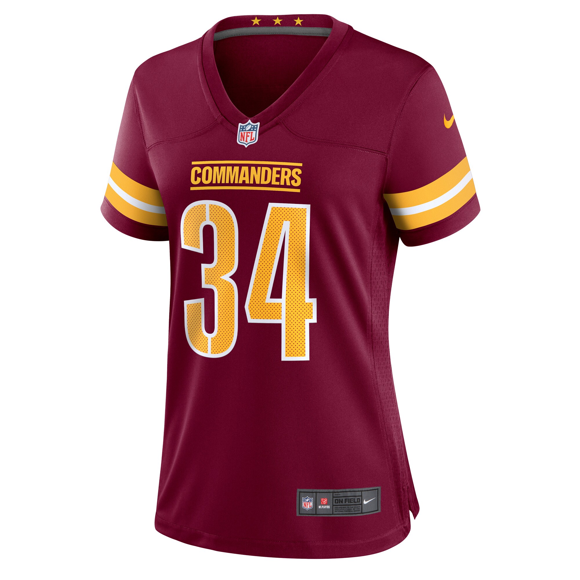 Christian Holmes Washington Commanders  Women's Player Game Jersey - Burgundy