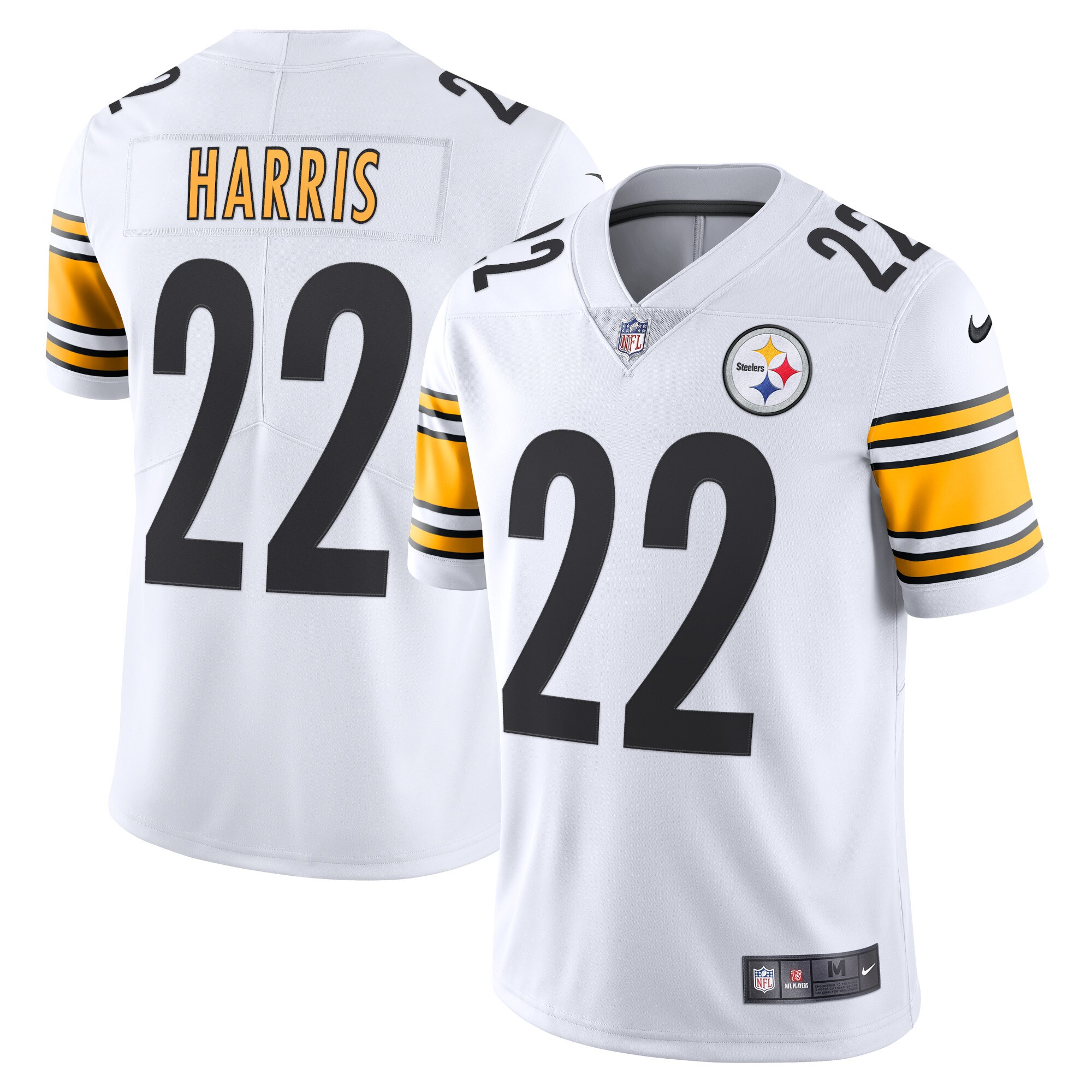 Najee Harris Pittsburgh Steelers  Vapor Limited Jersey - White