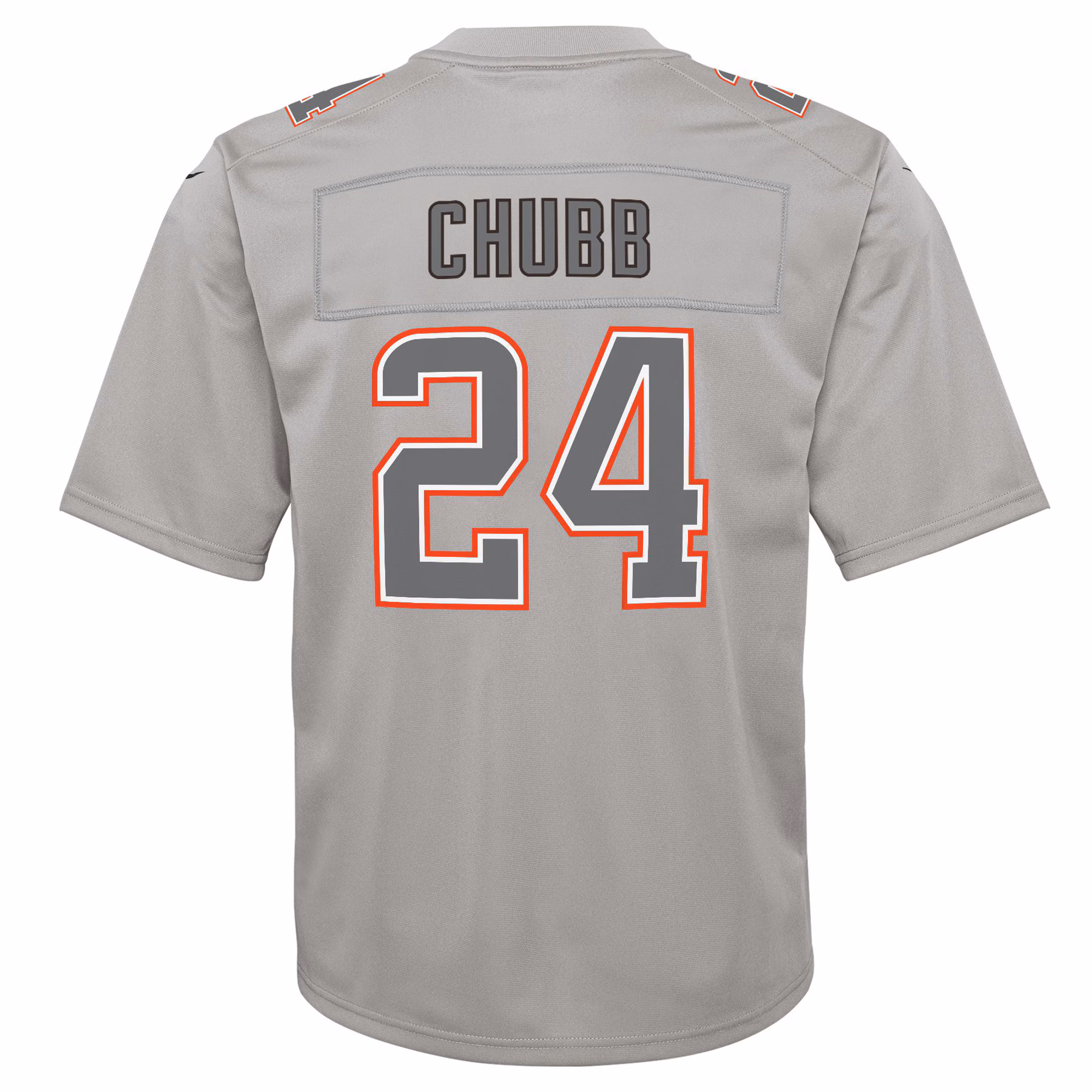 Nick Chubb Cleveland Browns Youth Atmosphere Game Jersey - Gray