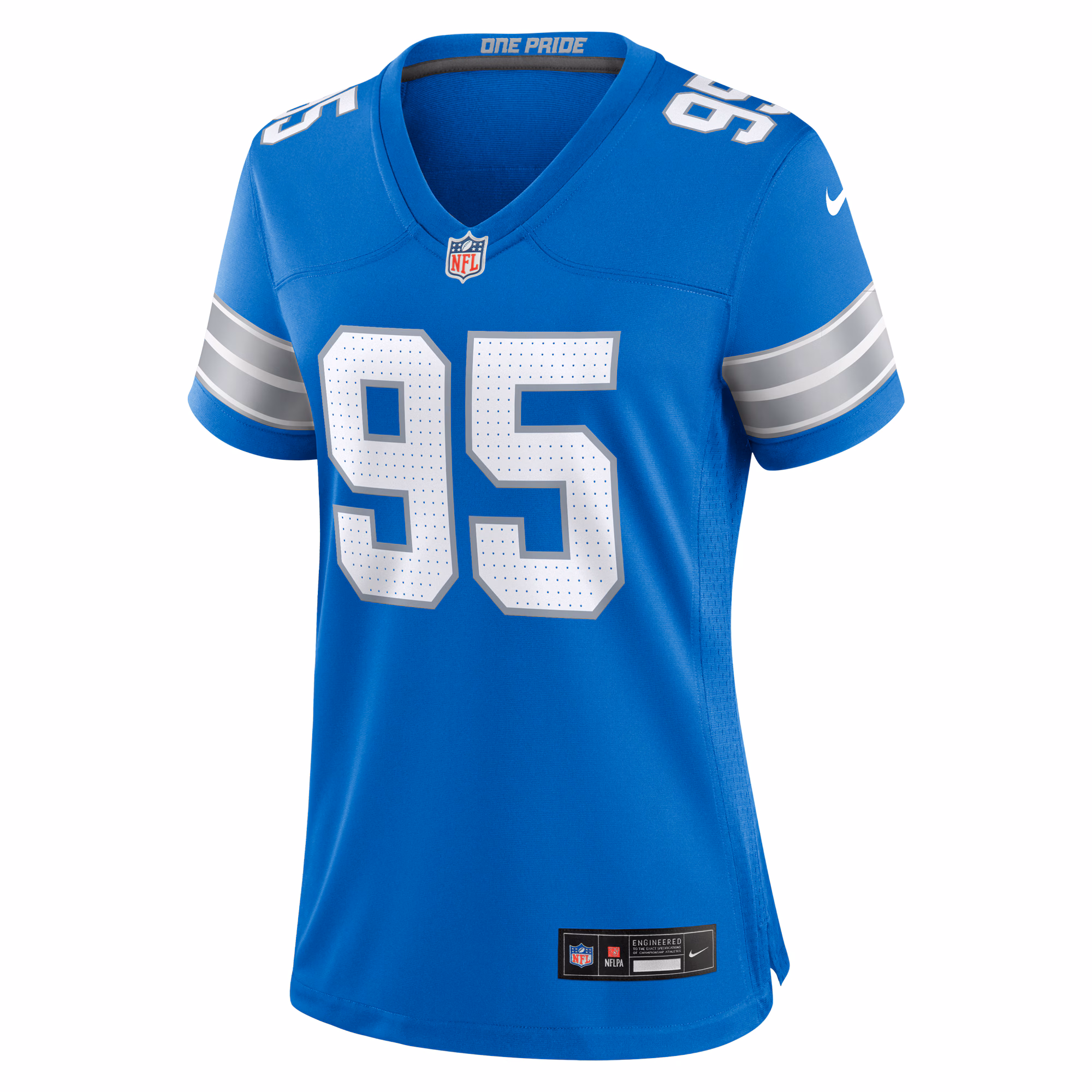 Mathieu Betts Detroit Lions Women's Game Jersey -  Blue
