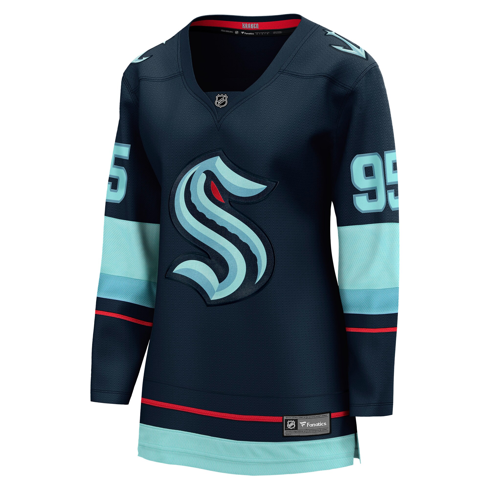 Andre Burakovsky Seattle Kraken Women's Home Breakaway Player Jersey - Navy