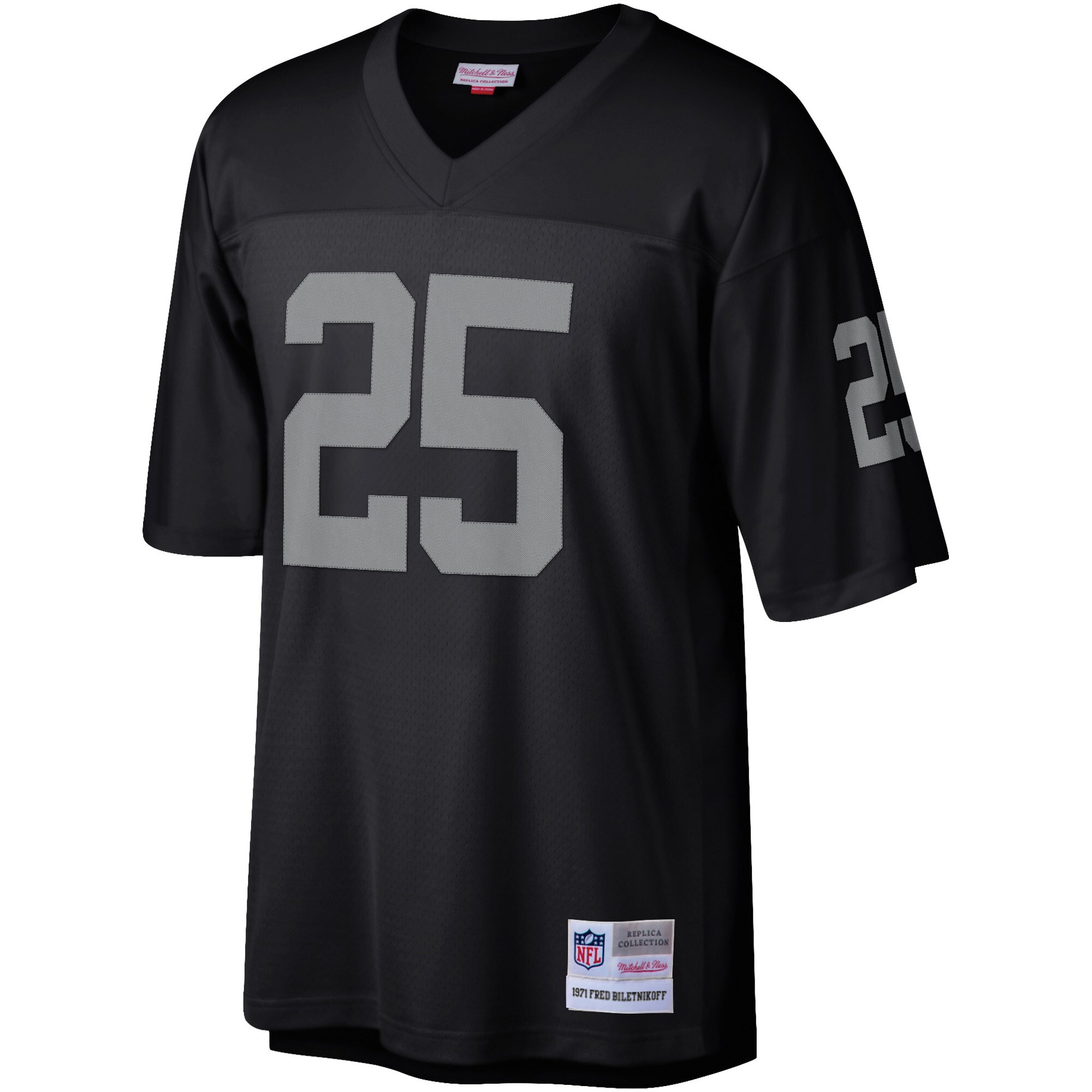 Fred Biletnikoff Las Vegas Raiders  Legacy Replica Jersey - Black