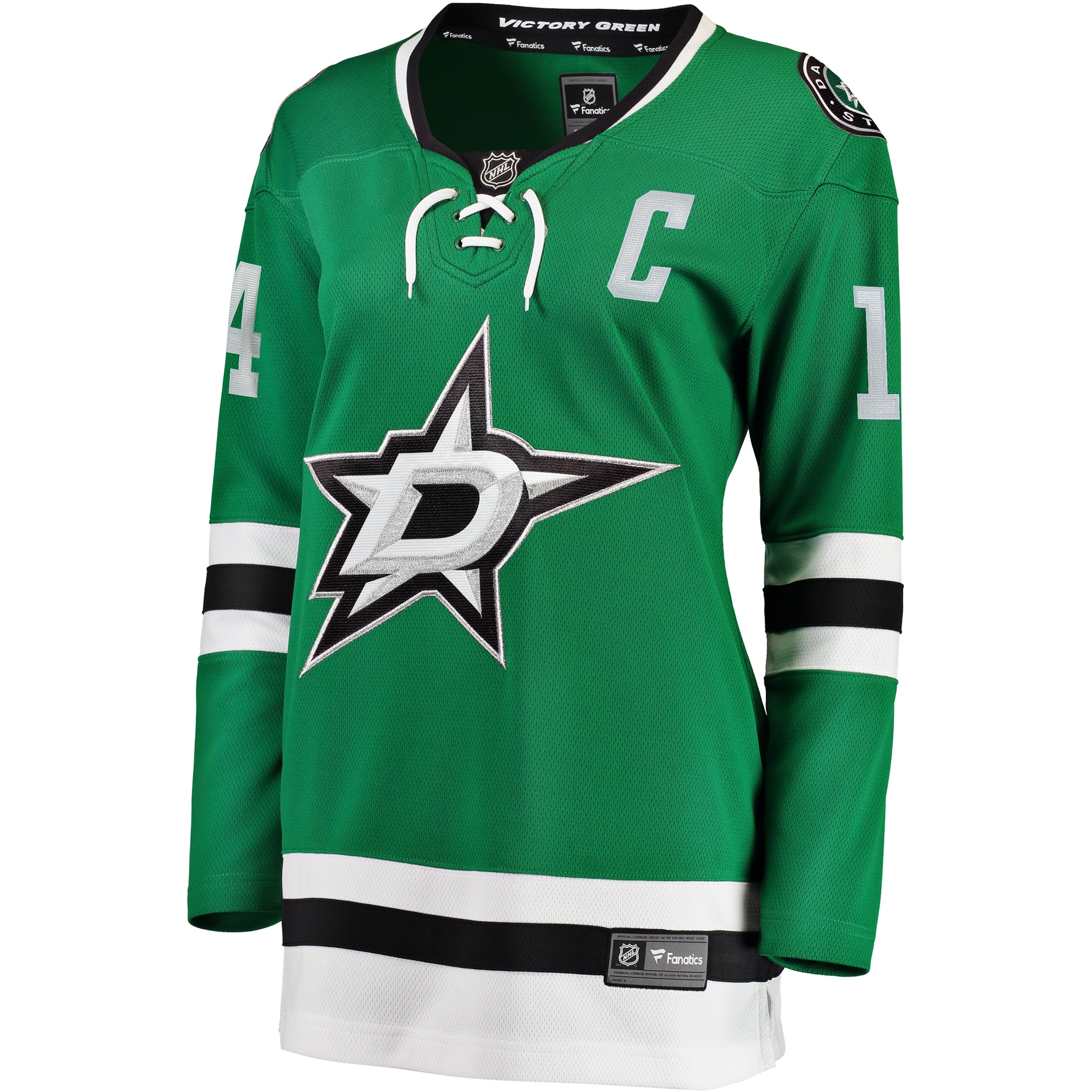 Jamie Benn Dallas Stars Women's Home Breakaway Player Jersey - Green