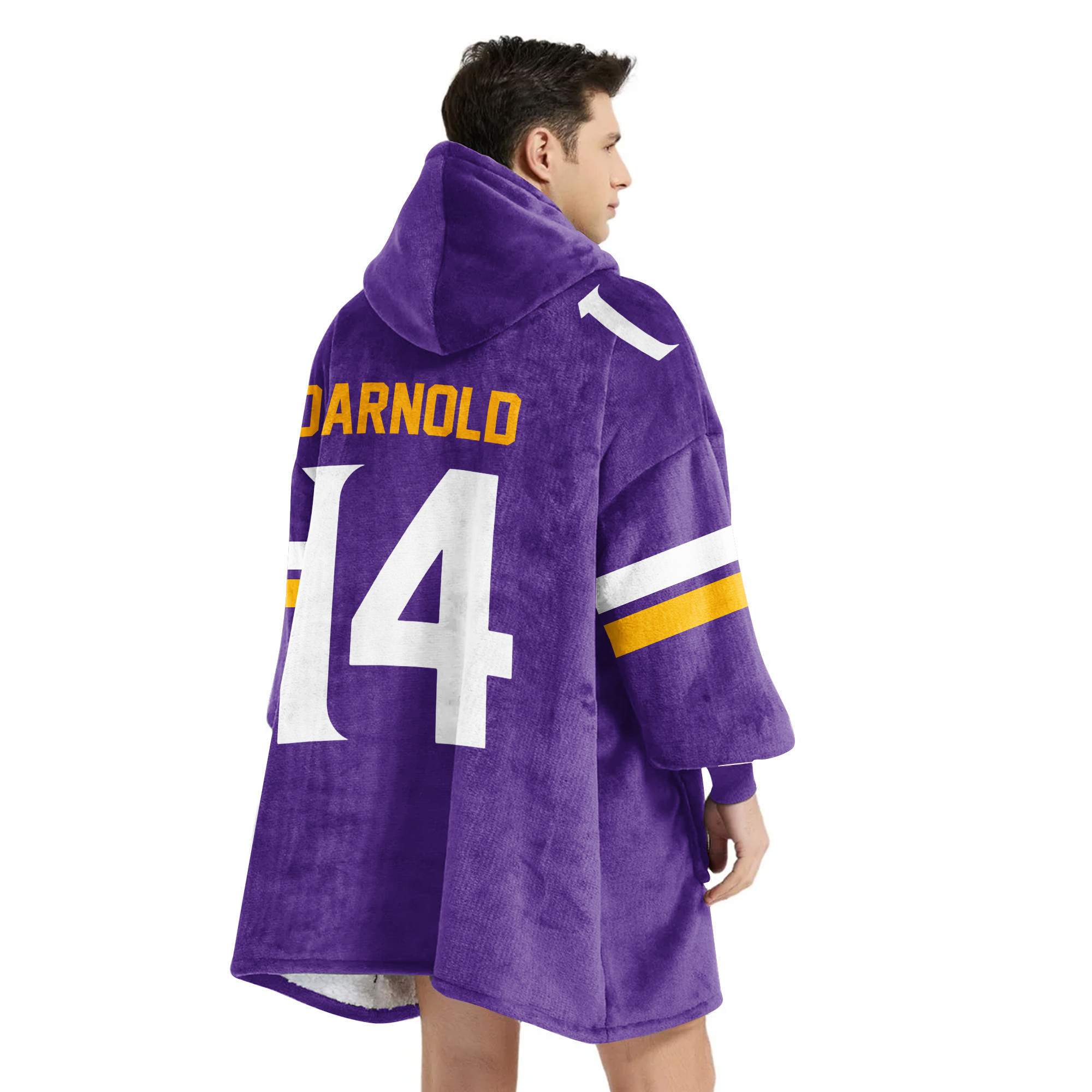 Adult SD 14 Minnesota Football Unisex Blanket Hoodie