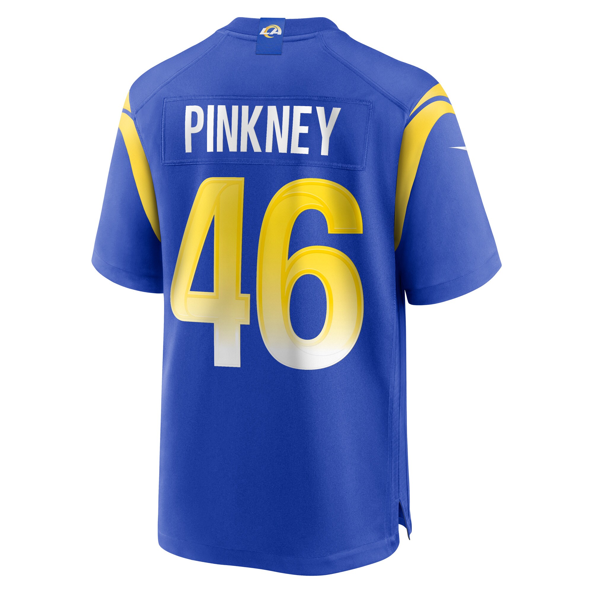 Jared Pinkney Los Angeles Rams  Game Player Jersey - Royal