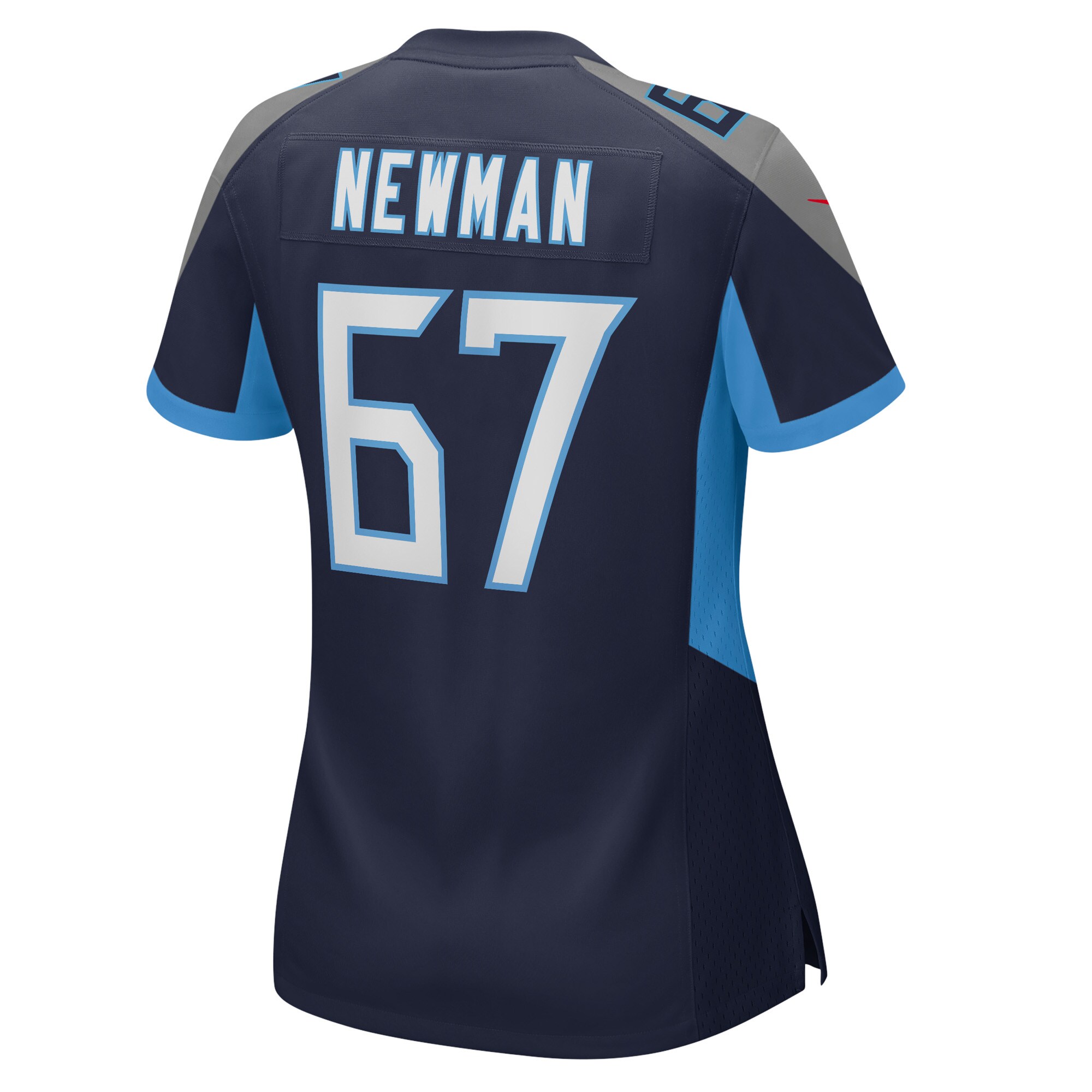 Xavier Newman Tennessee Titans  Women's Game Player Jersey - Navy