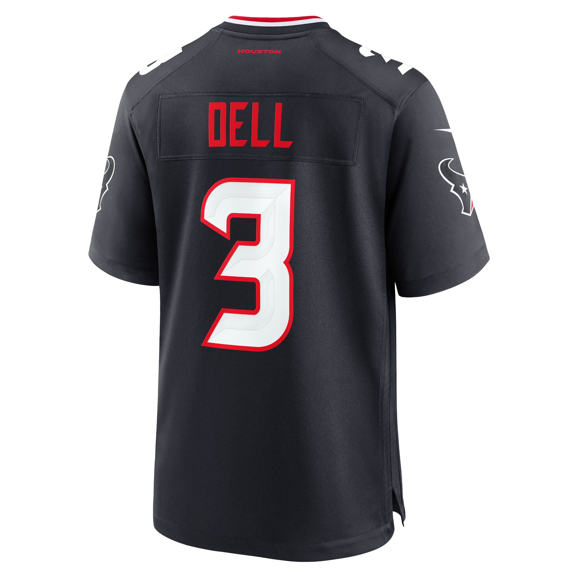 Tank Dell Houston Texans Game Jersey - Navy