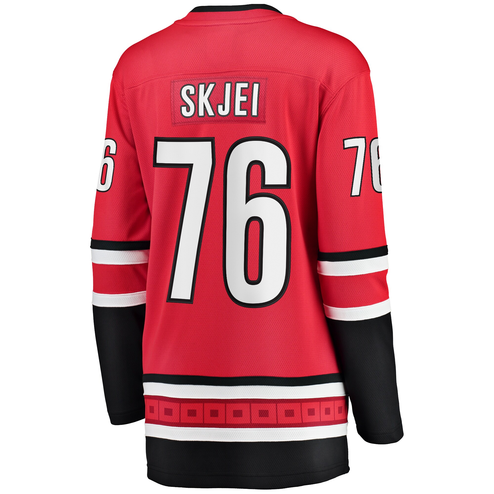 Brady Skjei Carolina Hurricanes Women's Breakaway Player Jersey - Red