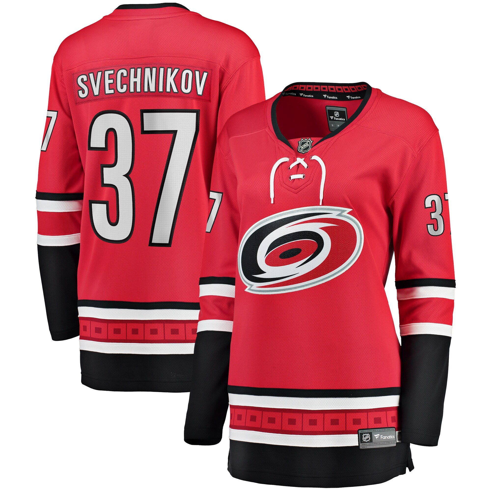 Andrei Svechnikov Carolina Hurricanes Women's Home Breakaway Player Jersey - Red